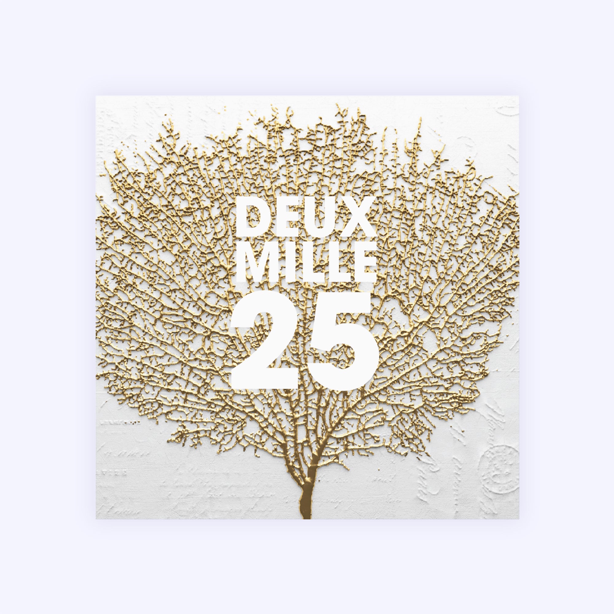 L'arbre d'or | Vœux professionnels • Carte de voeux photo N° 1