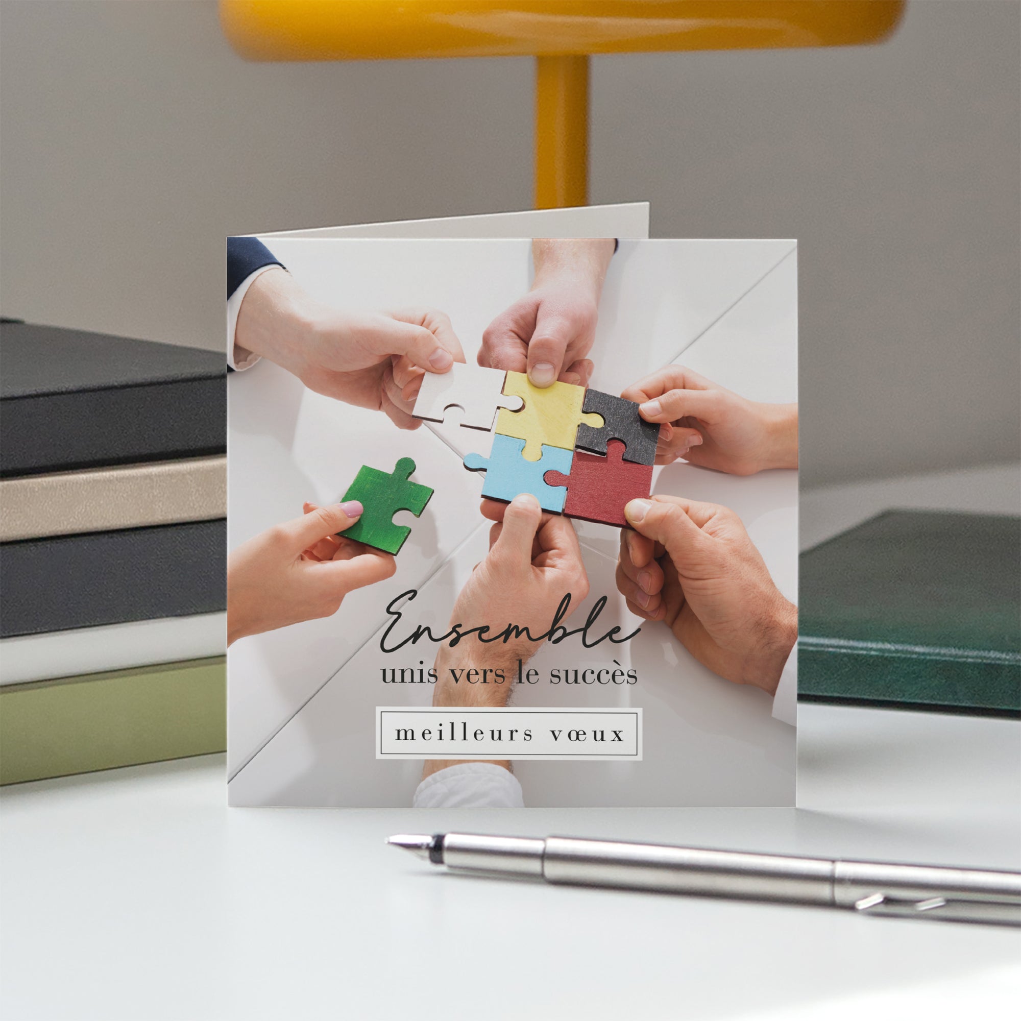 Puzzle | Vœux professionnels • Carte de voeux photo N° 5