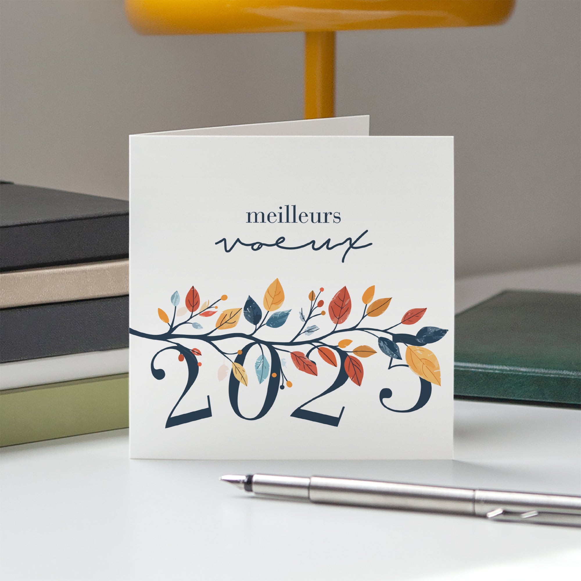 Branche d'arbre | Vœux professionnels • Carte de voeux photo N° 5