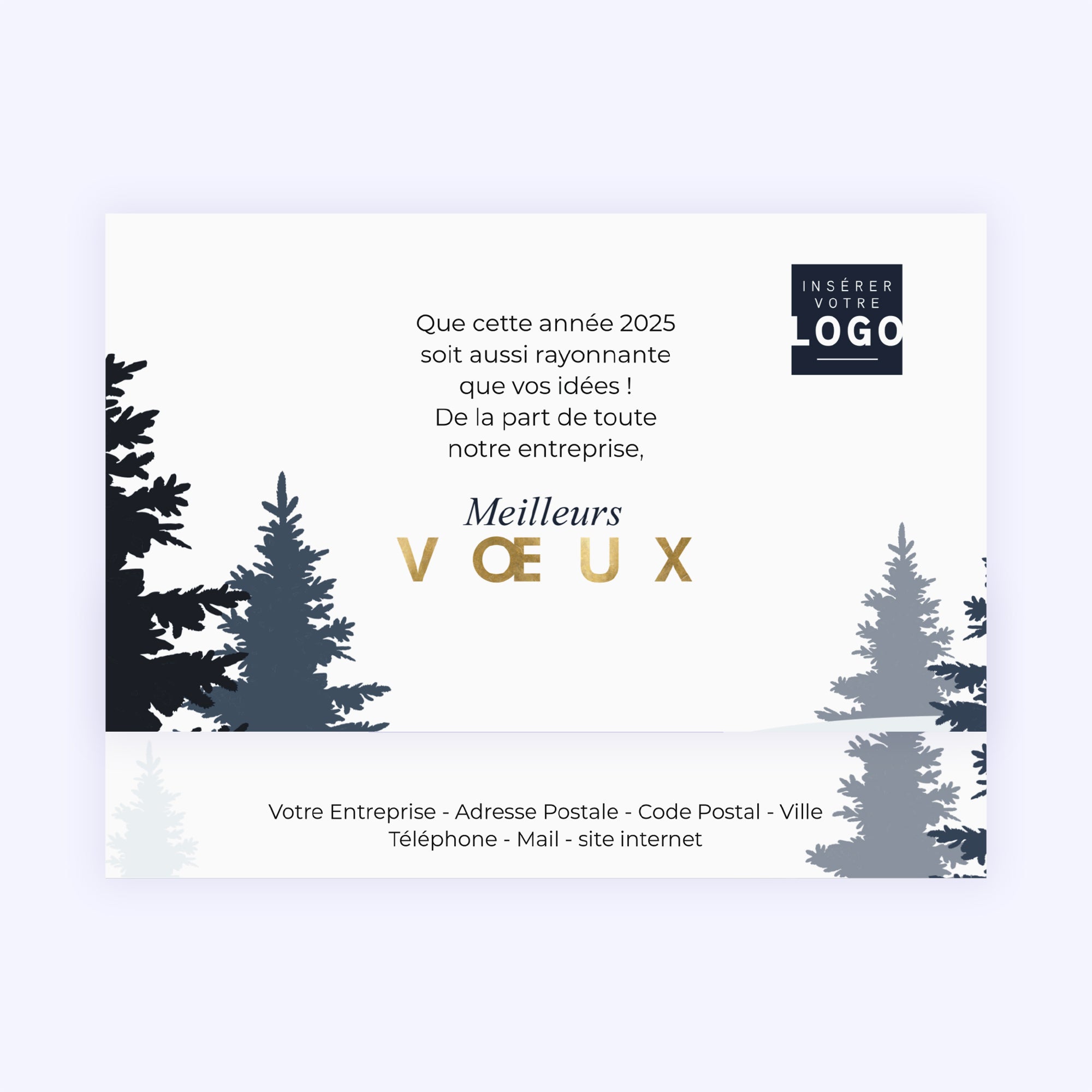 Passage nocturne | Vœux professionnels • Carte chocolats photo N° 4