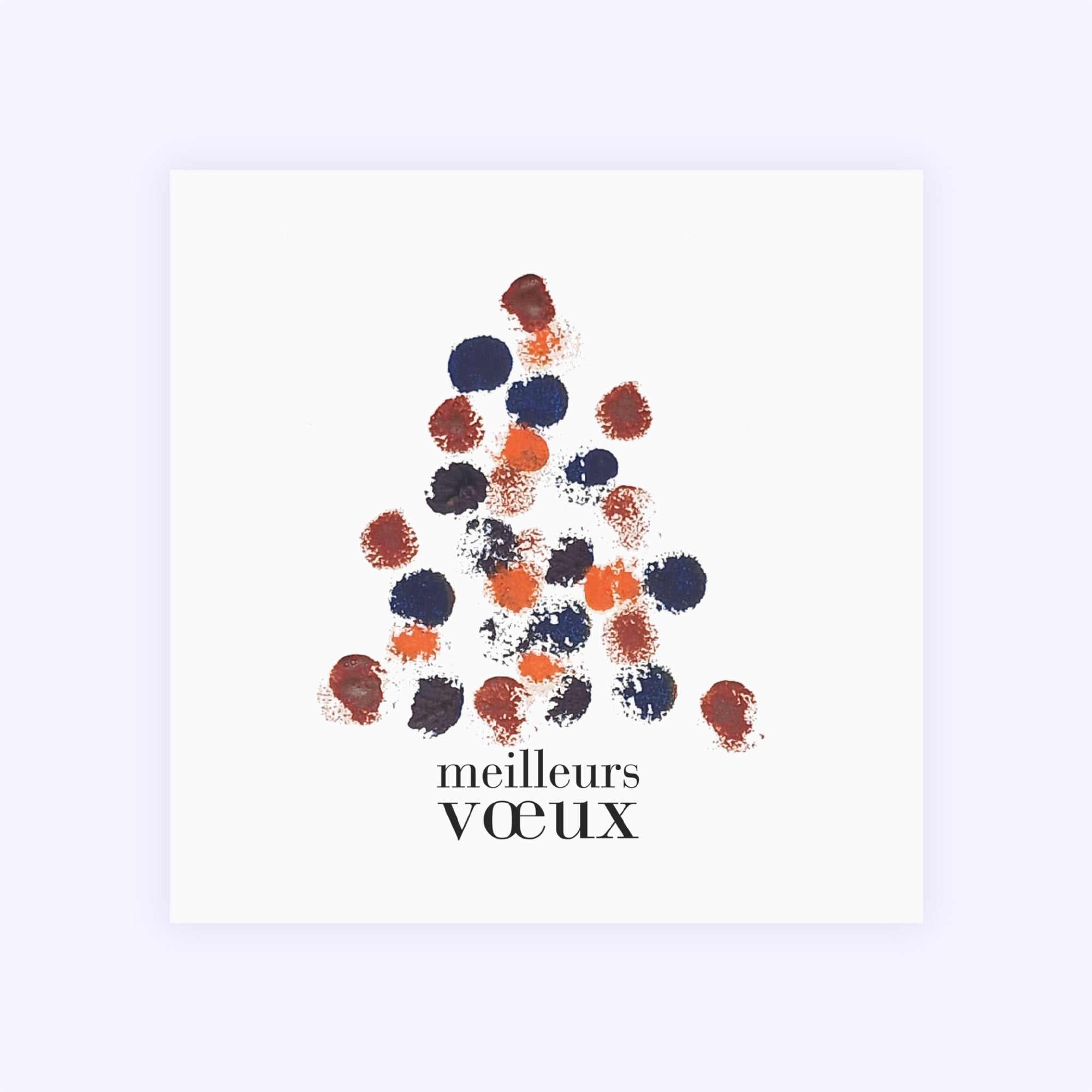 Sapin Art | Vœux professionnels • Carte de voeux photo N° 1