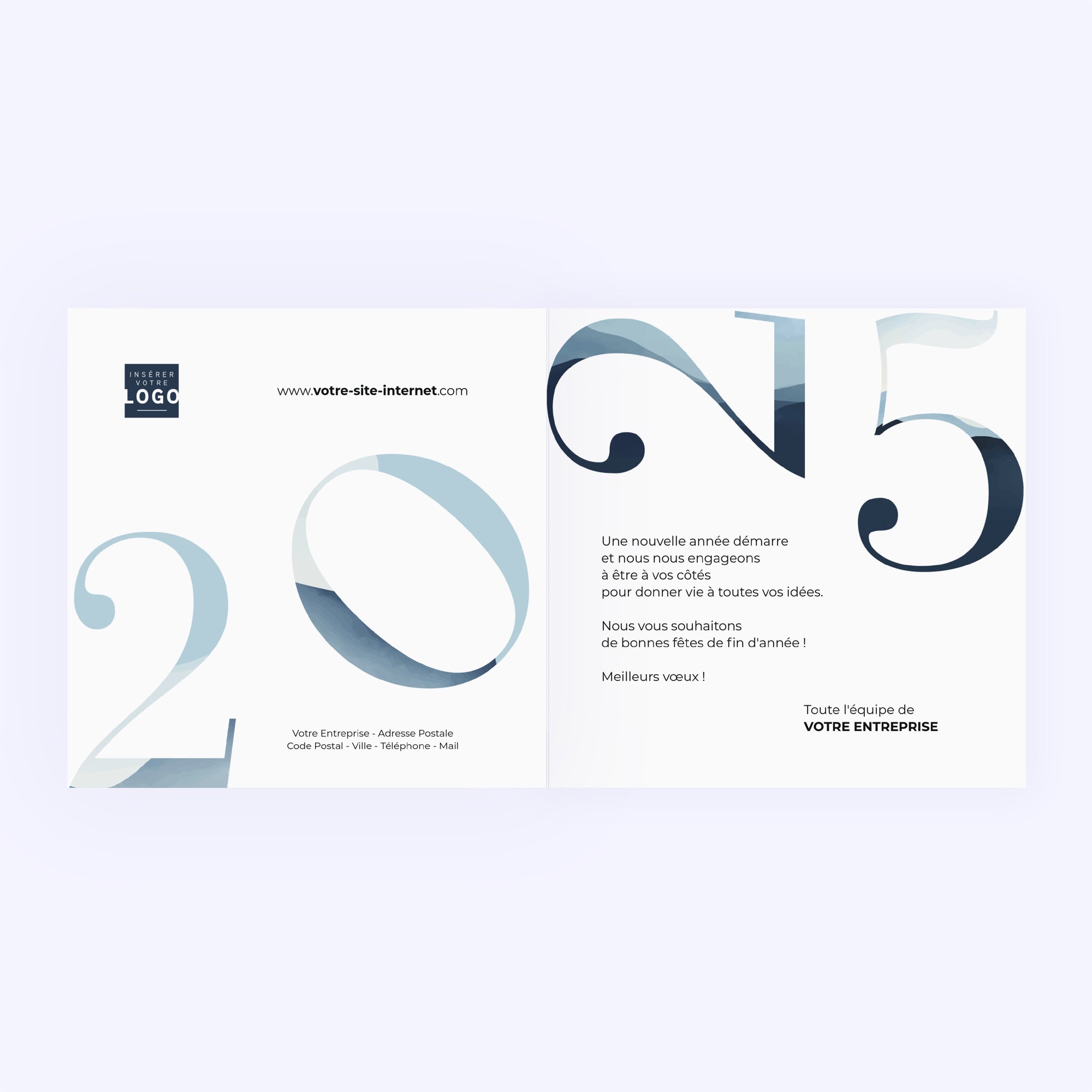 Horizons | Vœux professionnels • Carte de voeux photo N° 2
