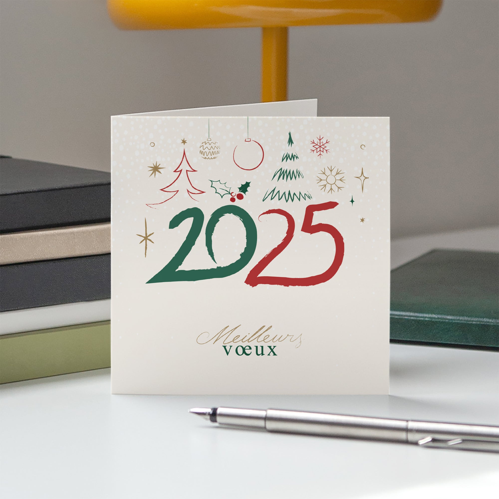 Handmade 2025 | Vœux professionnels • Carte de voeux photo N° 5