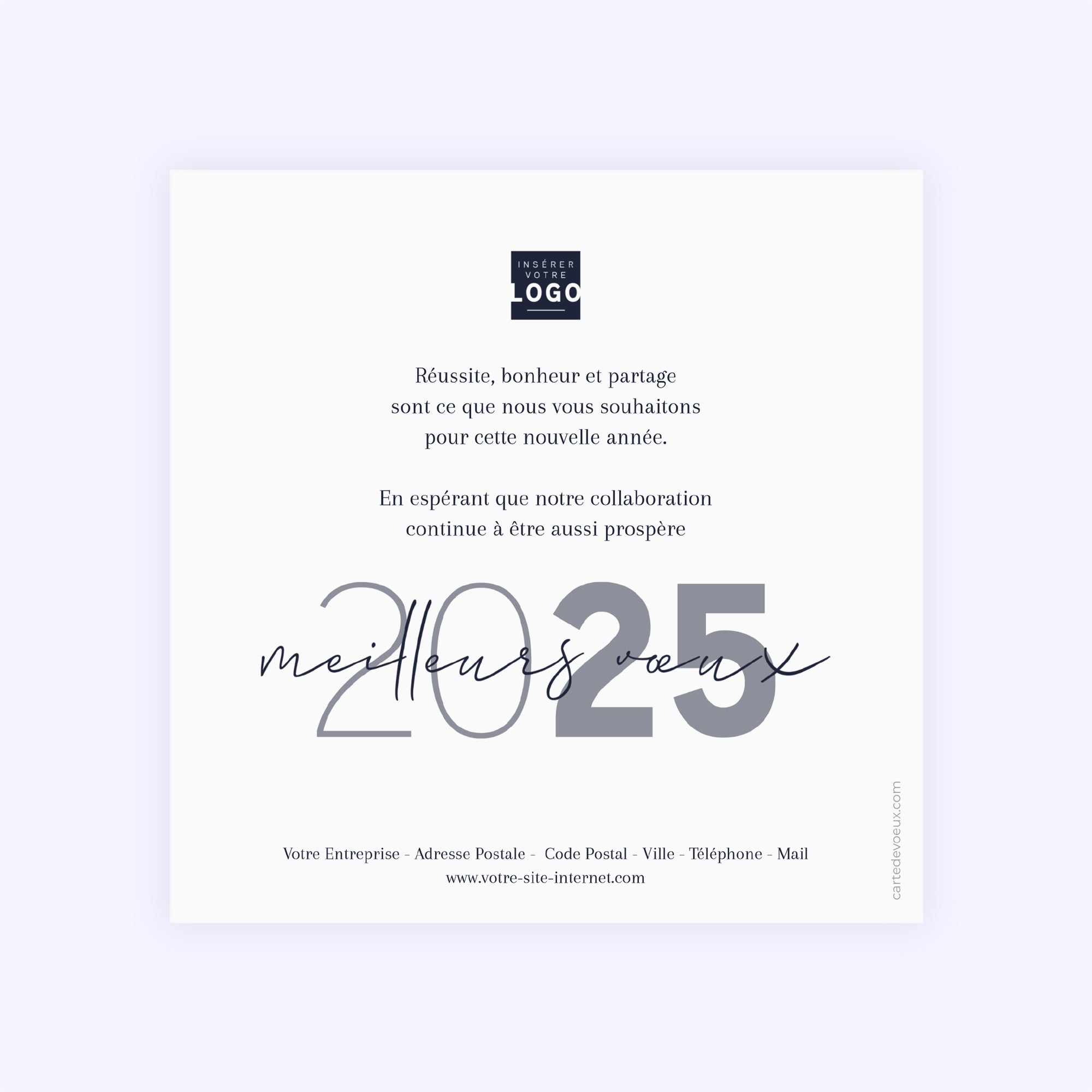 Esprit d'équipe | Vœux professionnels • Carte de voeux photo N° 2