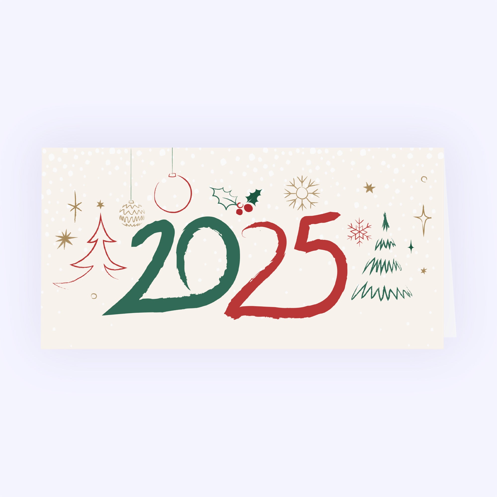 Handmade 2025 | Vœux professionnels • Carte de voeux photo N° 1