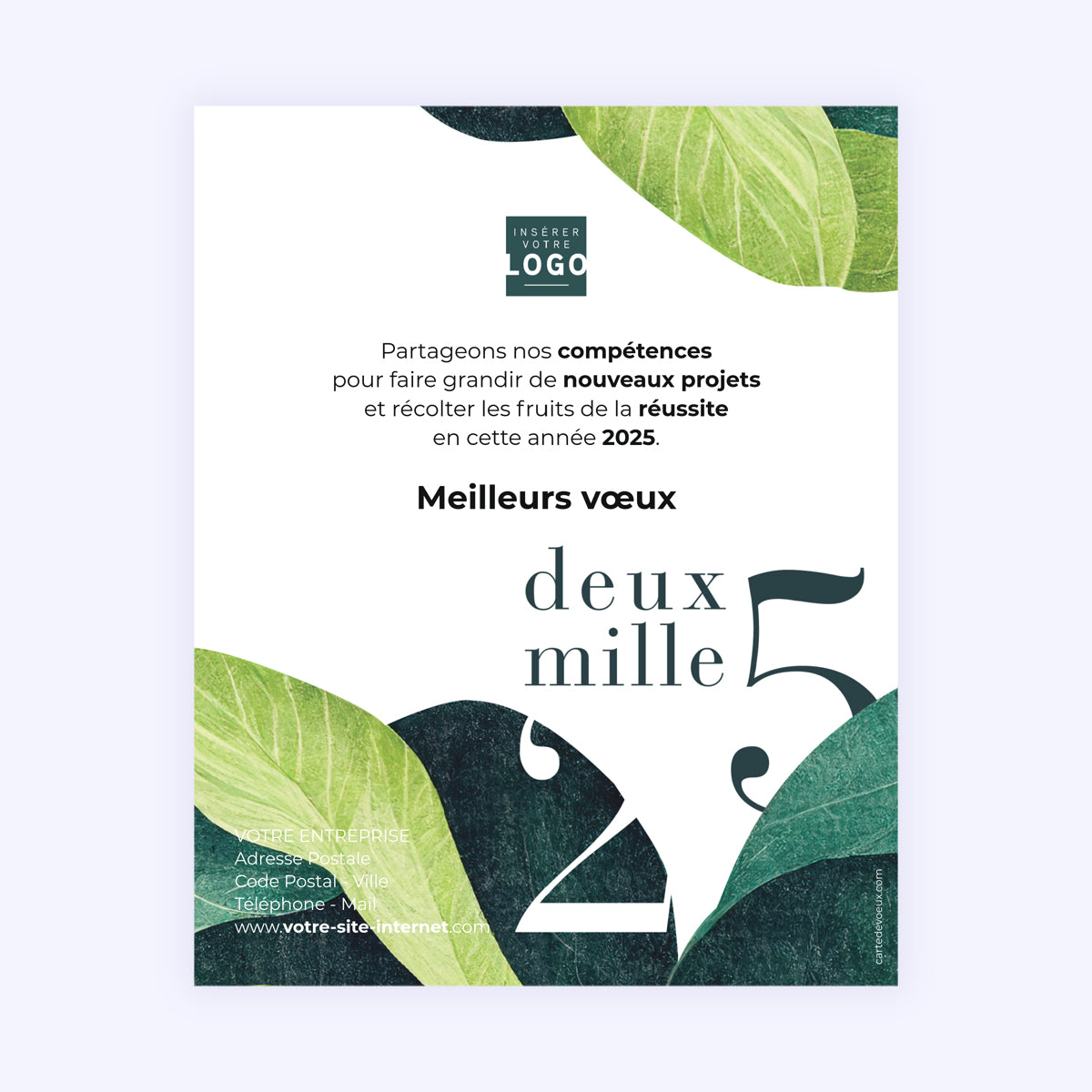 Welcome to the jungle | Vœux professionnels • Carte virtuelle photo N° 1
