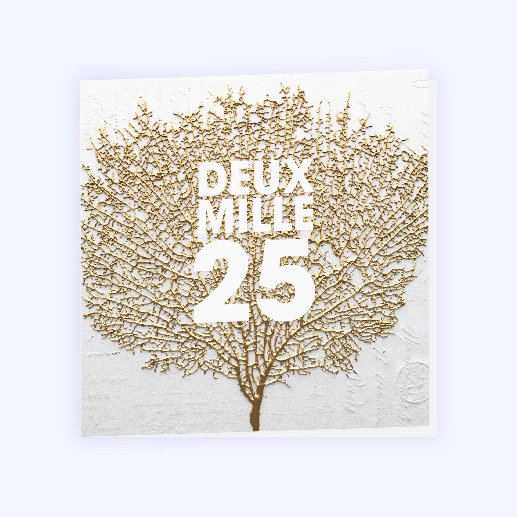 L'arbre d'or | Vœux professionnels • Carte de voeux photo N° 1