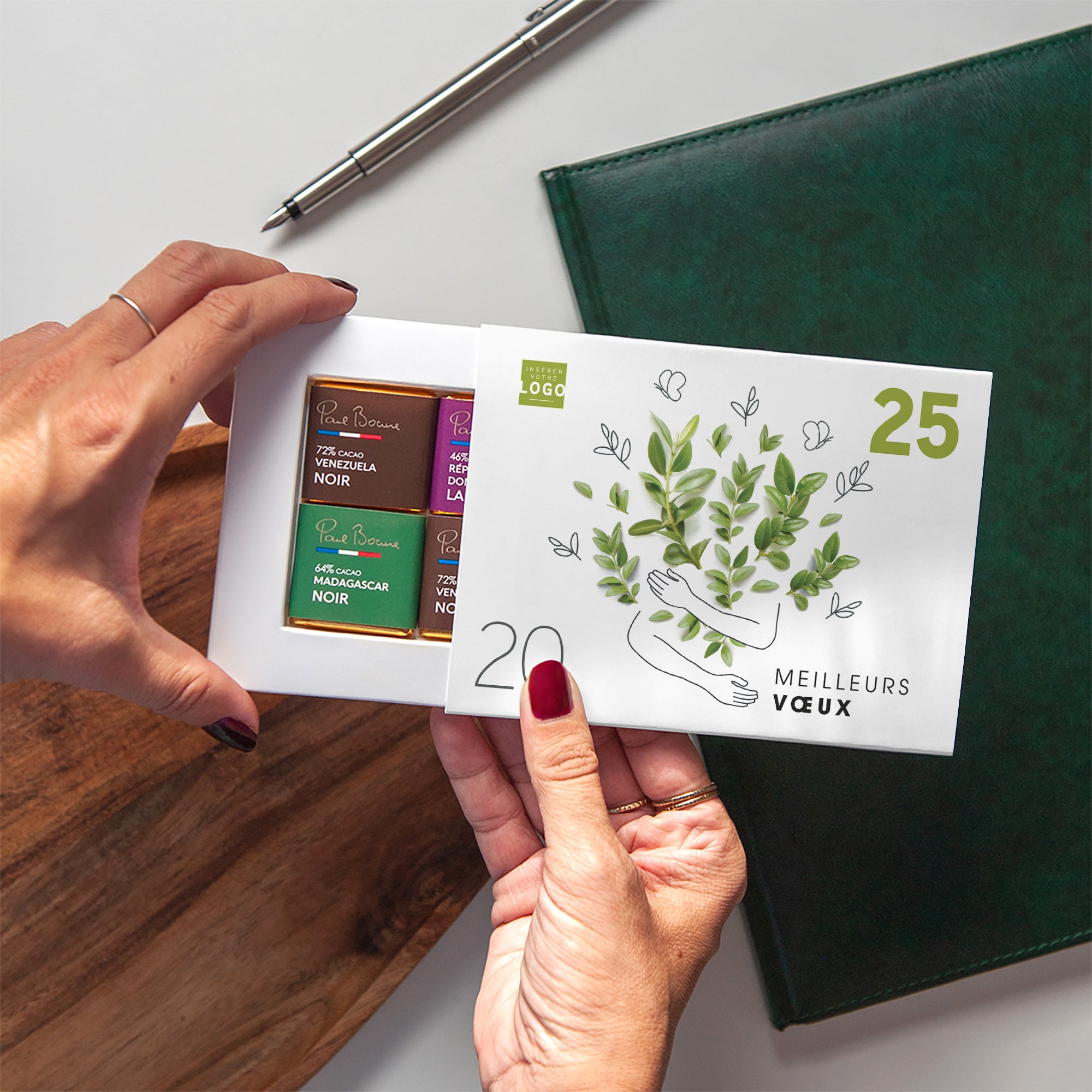 Nature is the future | Vœux professionnels • Carte chocolats photo N° 2