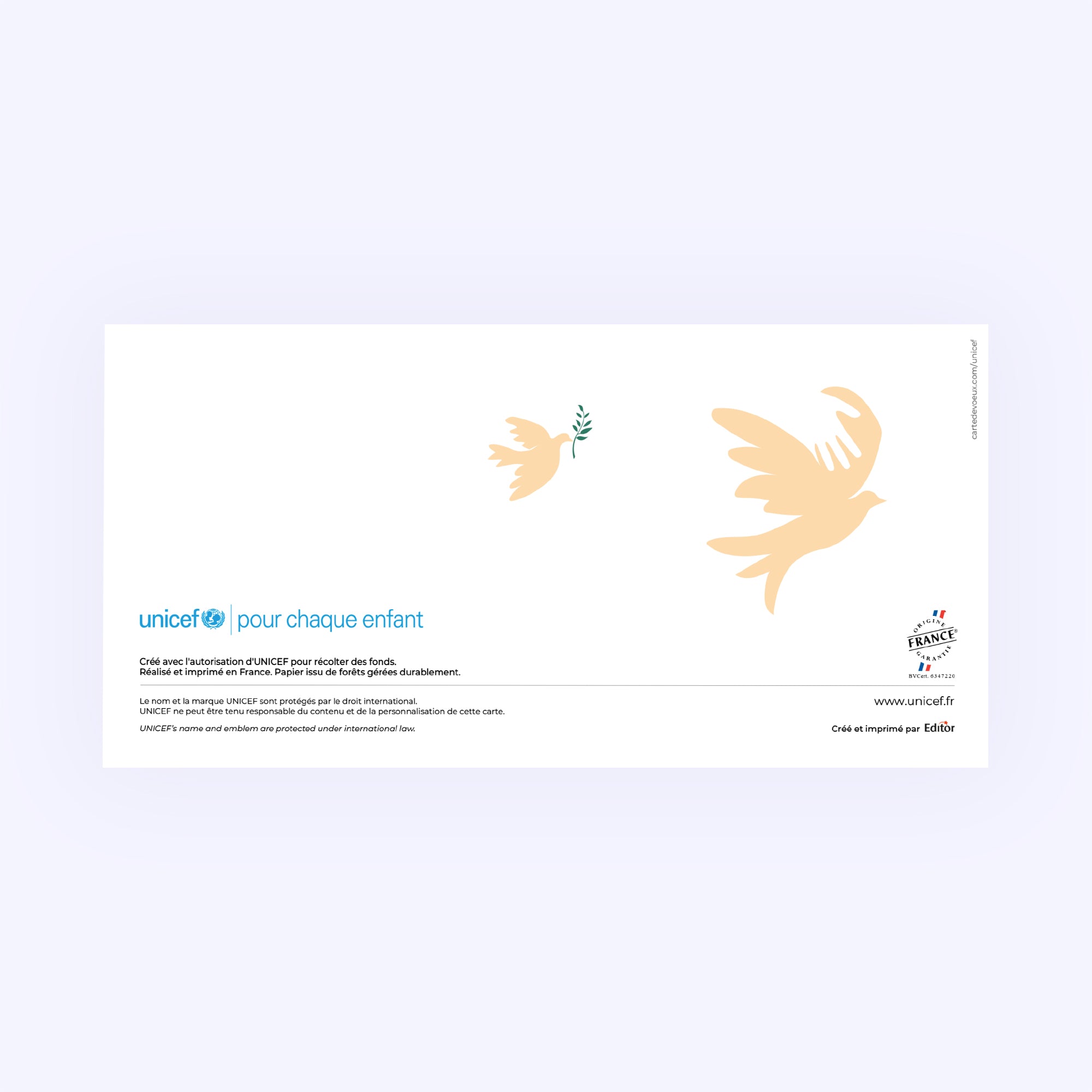 Espoir | Vœux professionnels • Carte de voeux photo N° 3