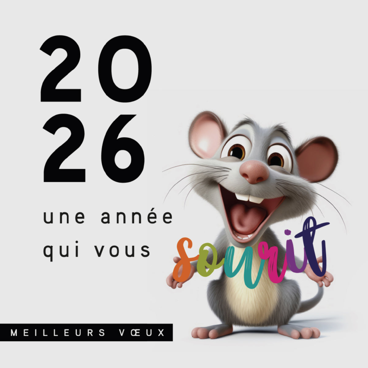 Souris | Vœux professionnels • Carte virtuelle • eCard Vidéo photo N° 1