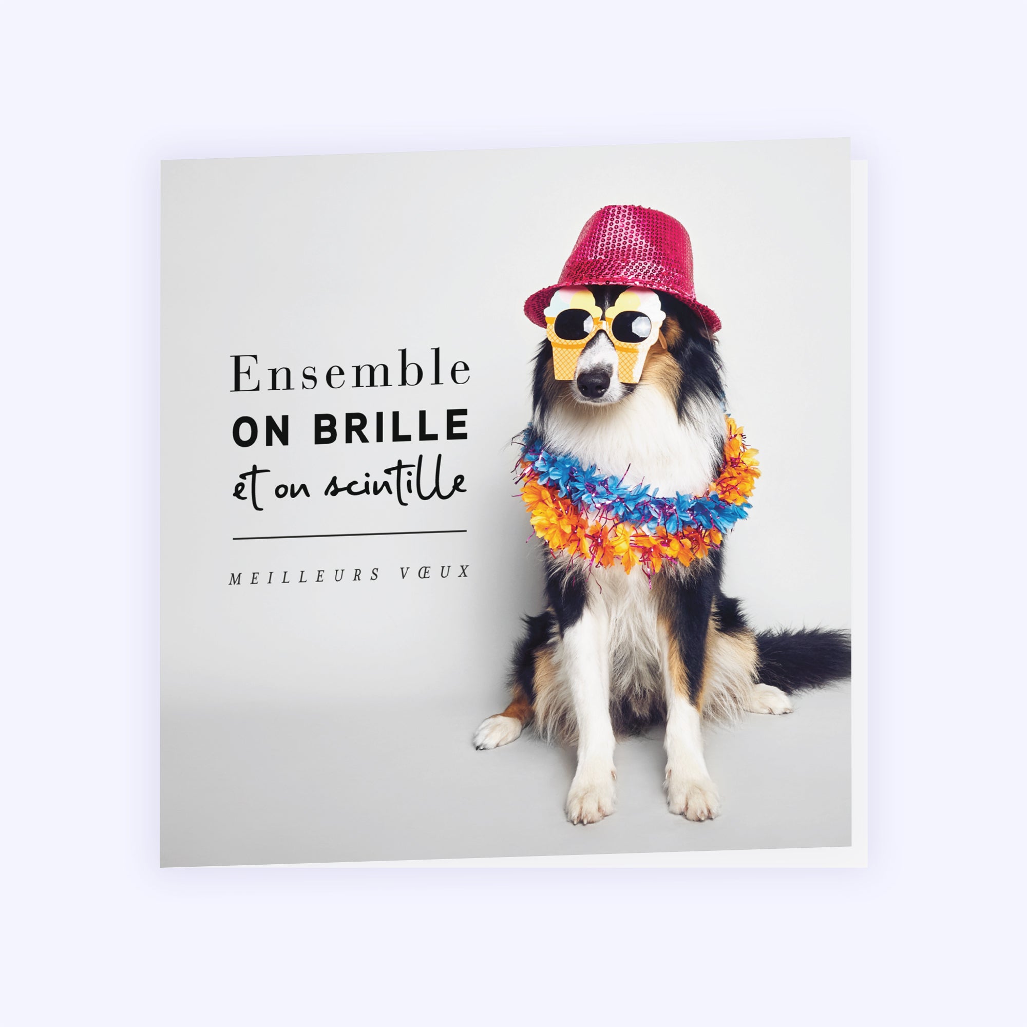 Scintillant | Vœux professionnels • Carte de voeux photo N° 1