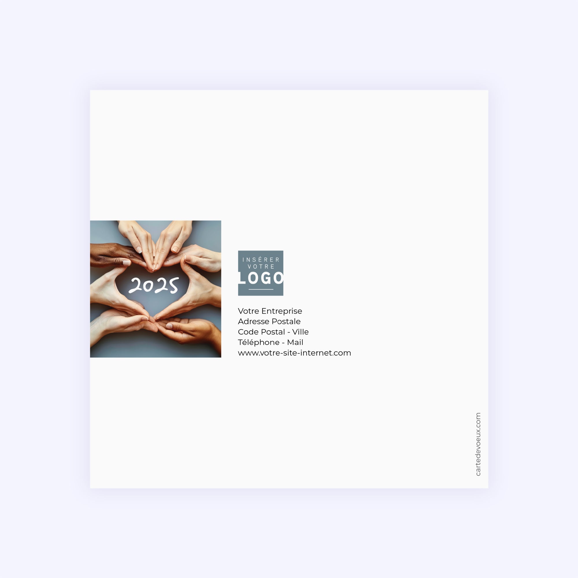 Réussir ensemble | Vœux professionnels • Carte de voeux photo N° 3