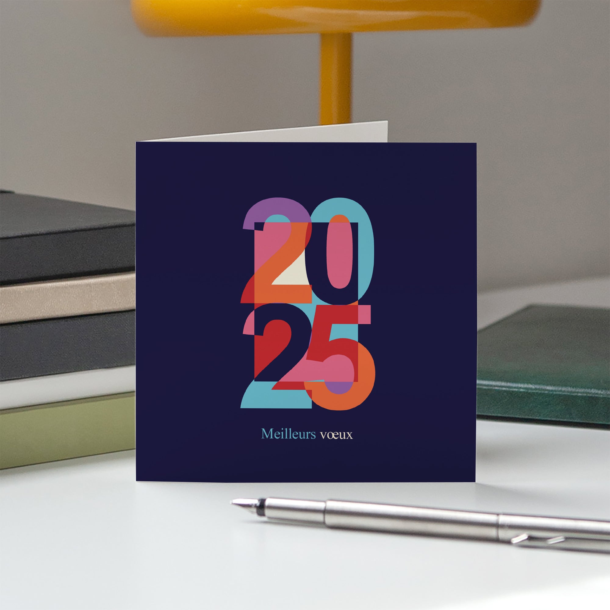 Positif négatif | Vœux professionnels • Carte de voeux photo N° 5