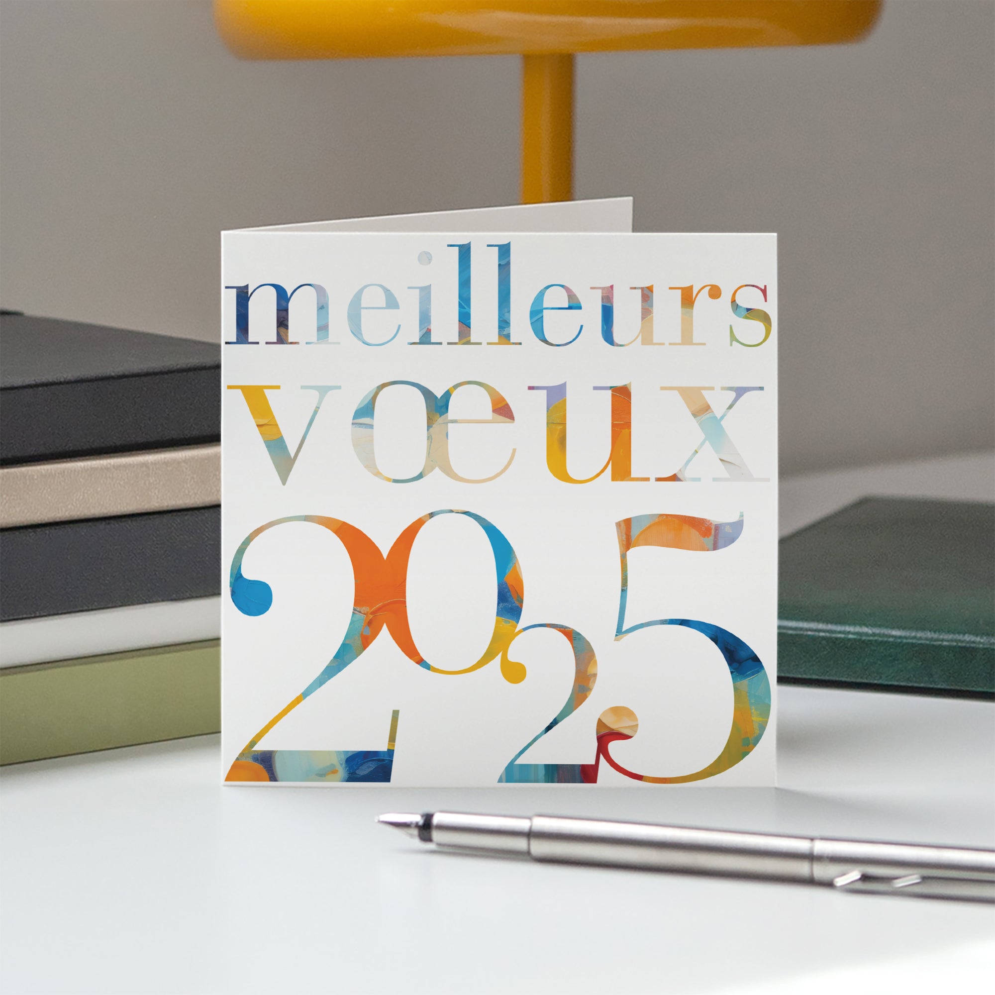 Lettres d'art | Vœux professionnels • Carte de voeux photo N° 5