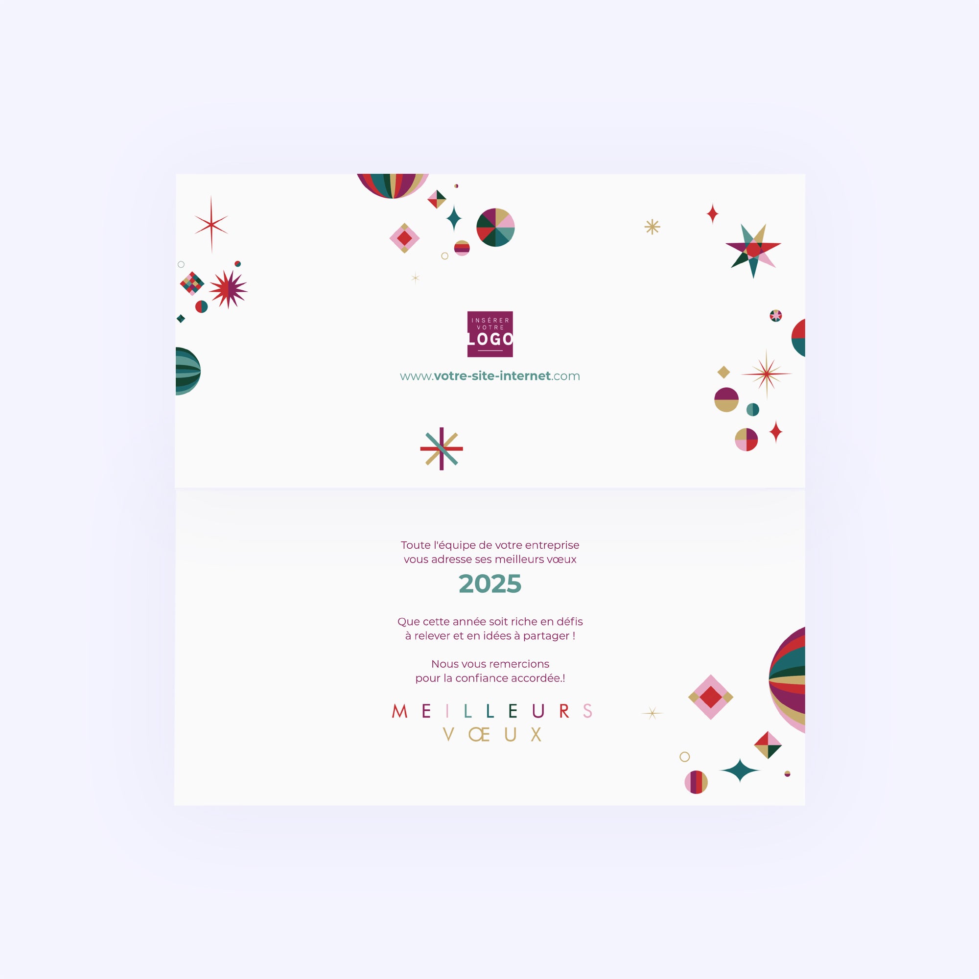 Constellation de Noël | Vœux professionnels • Calendrier professionnel photo N° 2