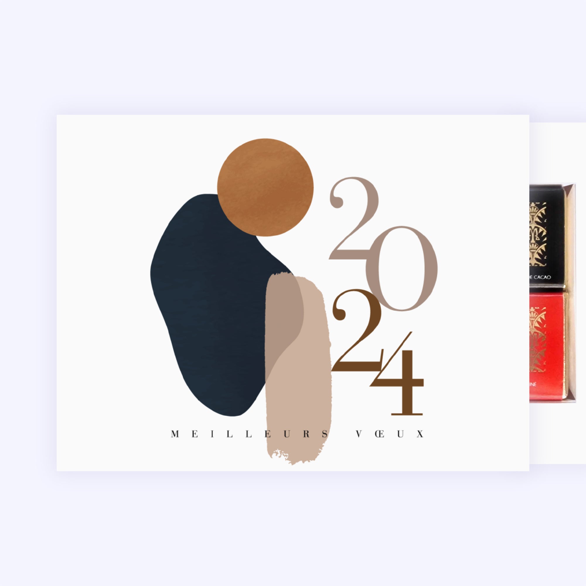 Arty Chic | Vœux professionnels • Carte chocolats • Chocolats photo N° 1