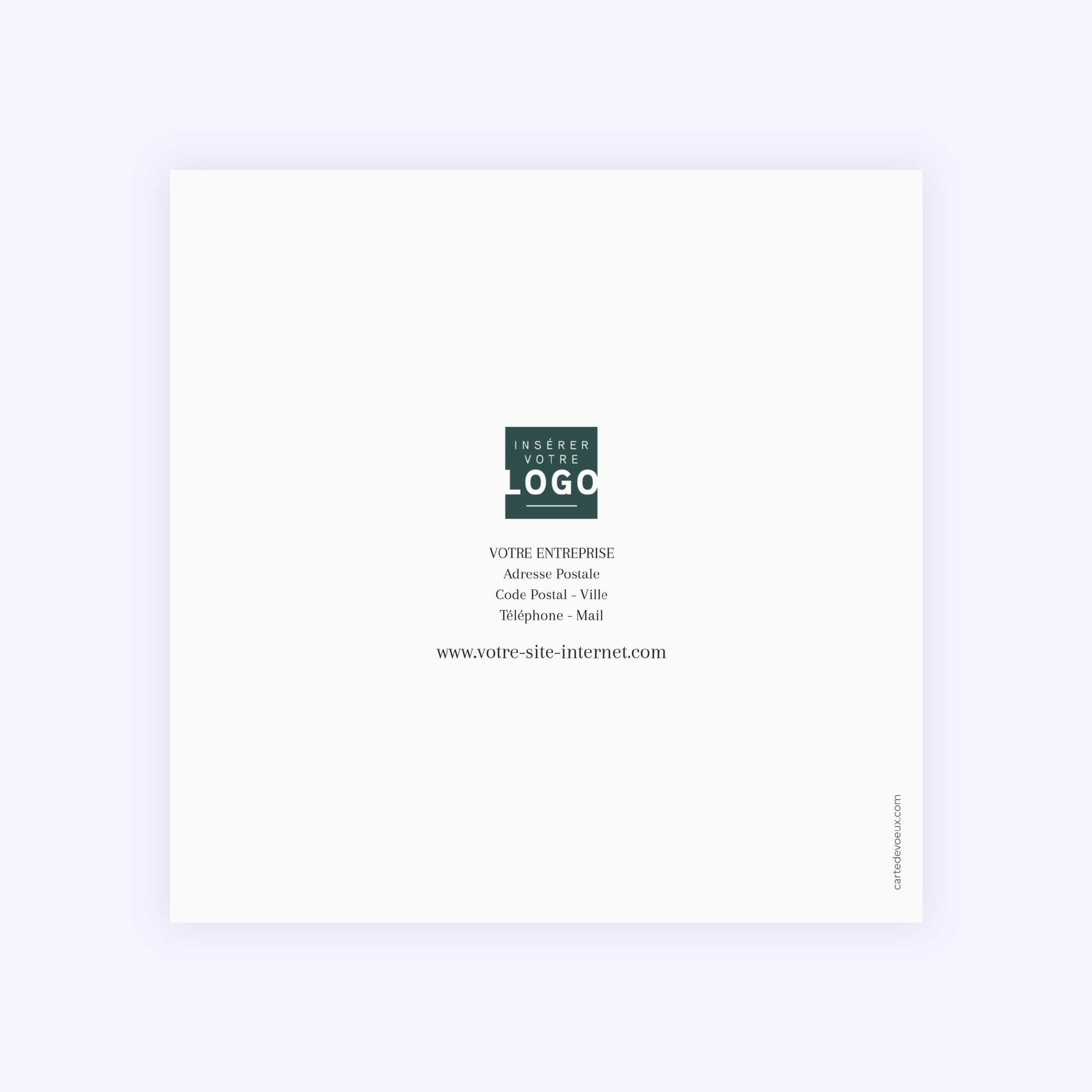 Touches de Pinceau | Vœux professionnels • Carte de voeux photo N° 3
