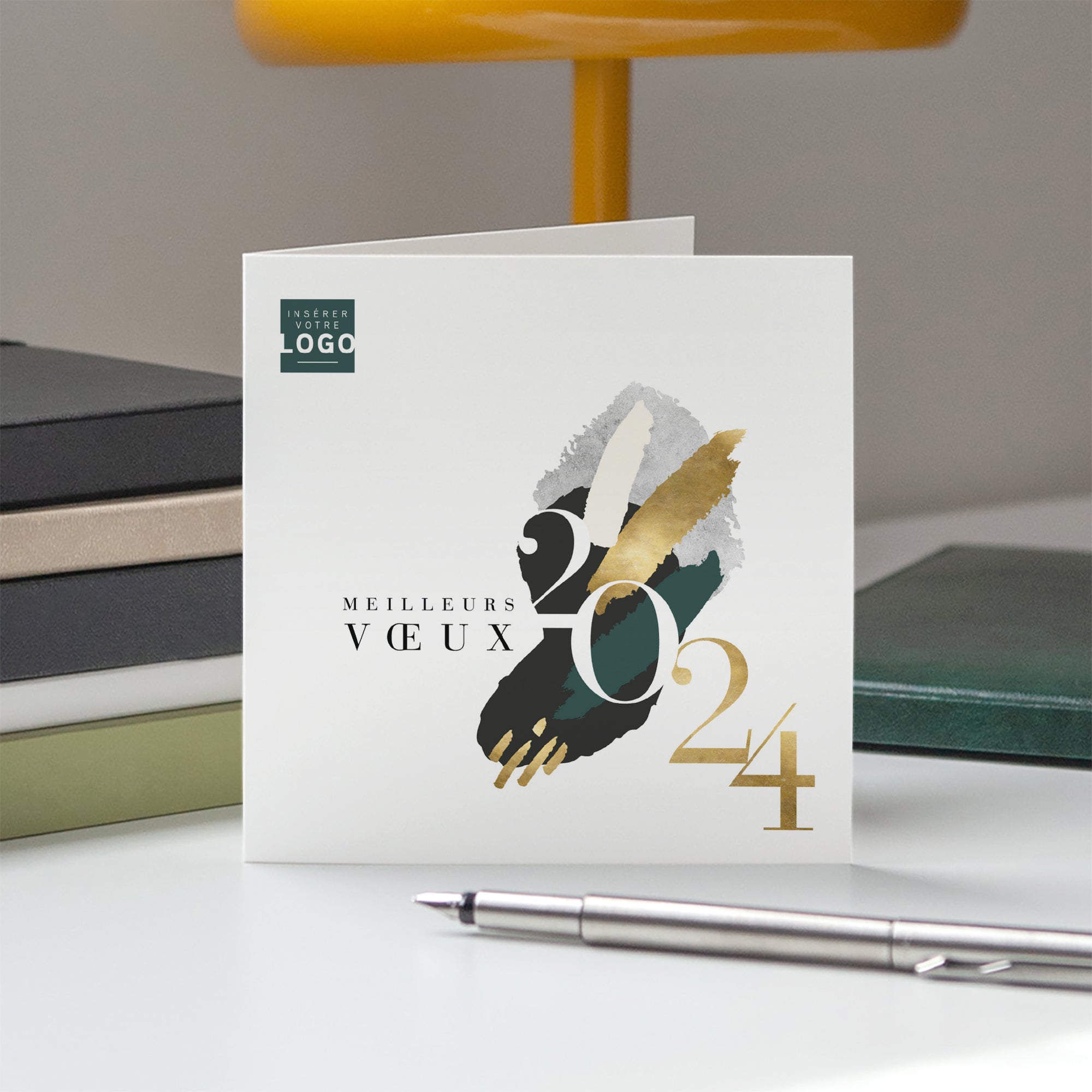 Touches de Pinceau | Vœux professionnels • Carte de voeux photo N° 5