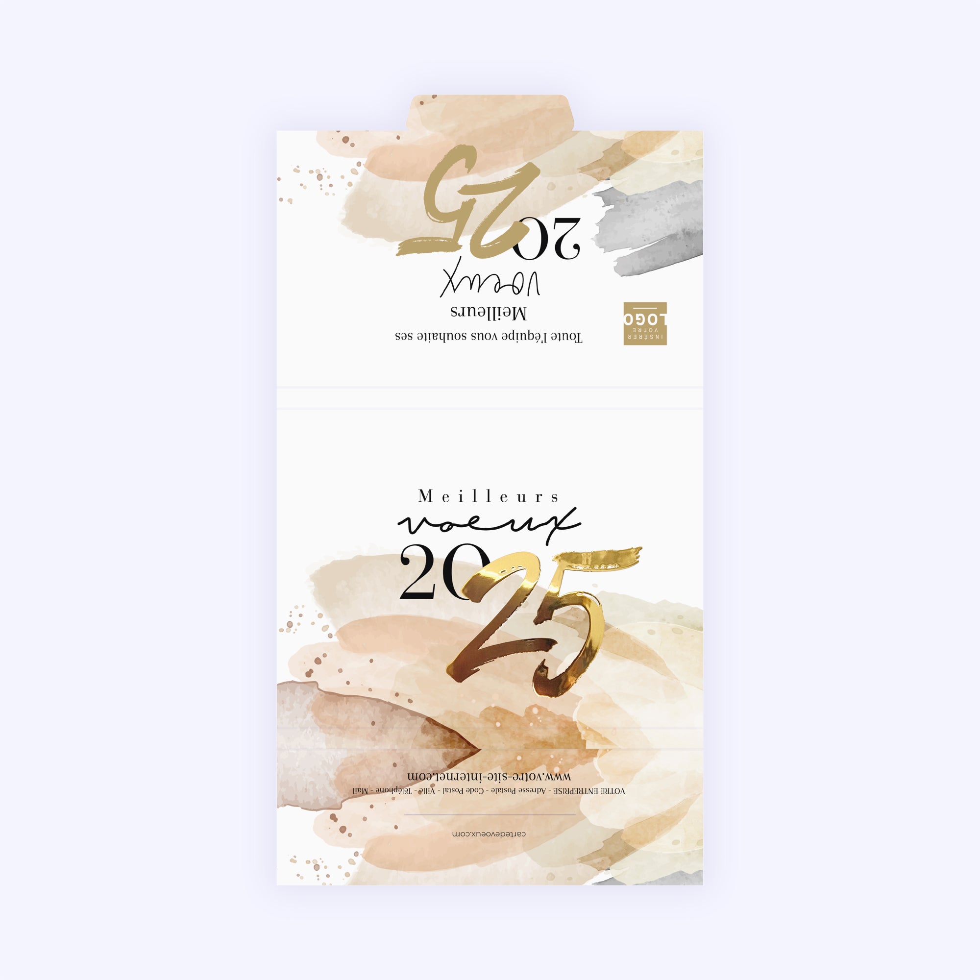Natural Touch | Vœux professionnels • Carte chocolats photo N° 3
