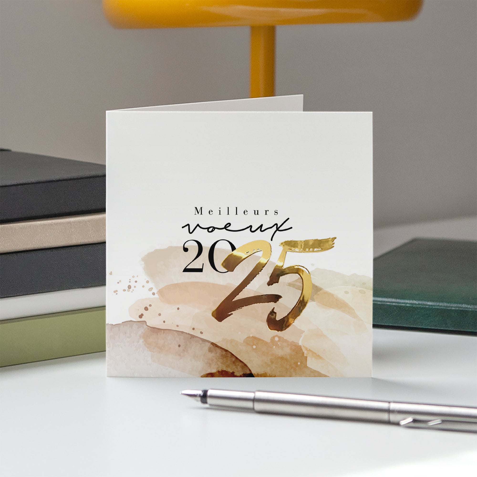 Natural Touch | Vœux professionnels • Carte de voeux dorure photo N° 5