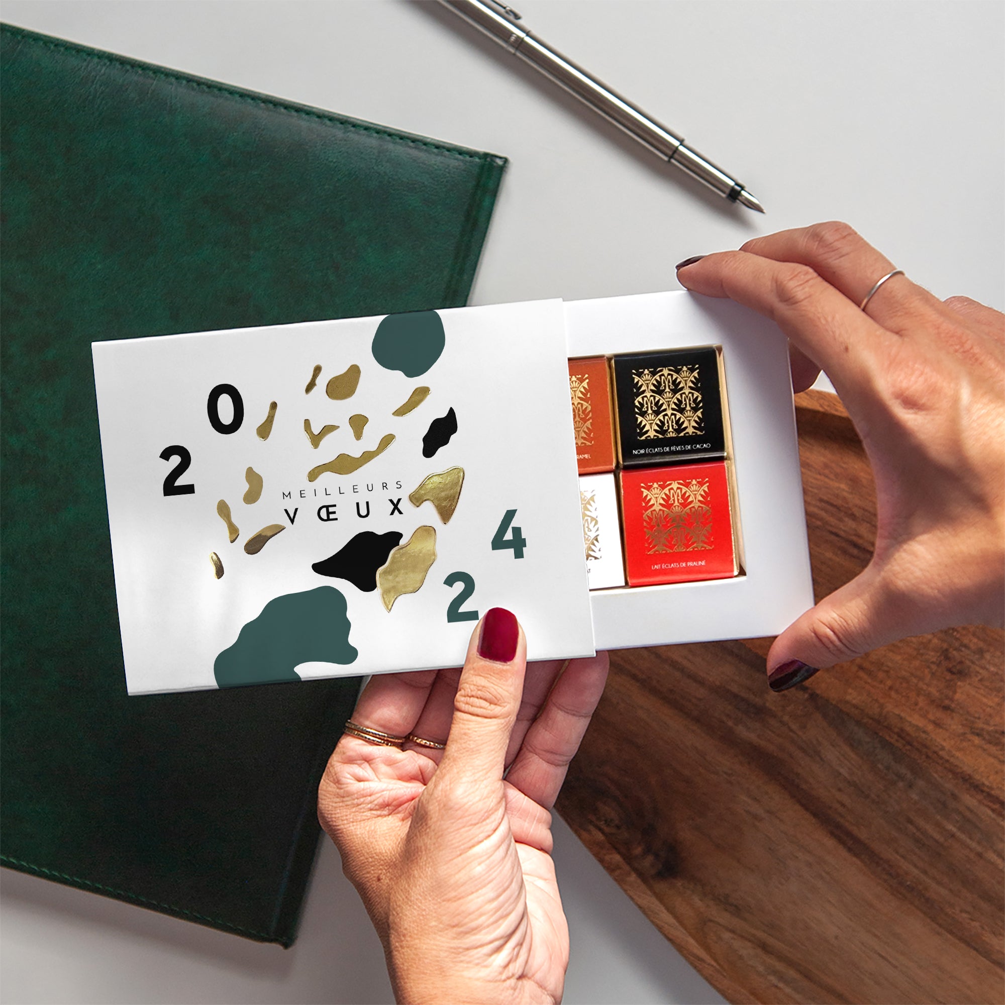 Jungle | Vœux professionnels • Carte chocolats • Chocolats photo N° 2