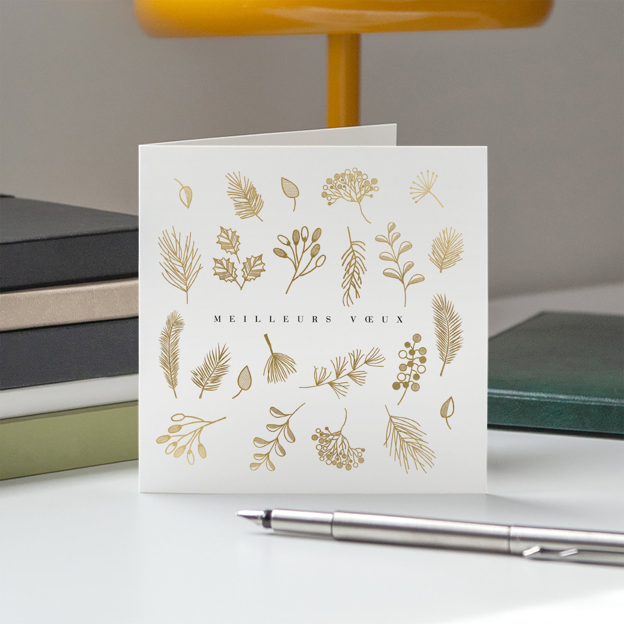 Végétation d’Hiver | Vœux professionnels • Carte de voeux photo N° 5