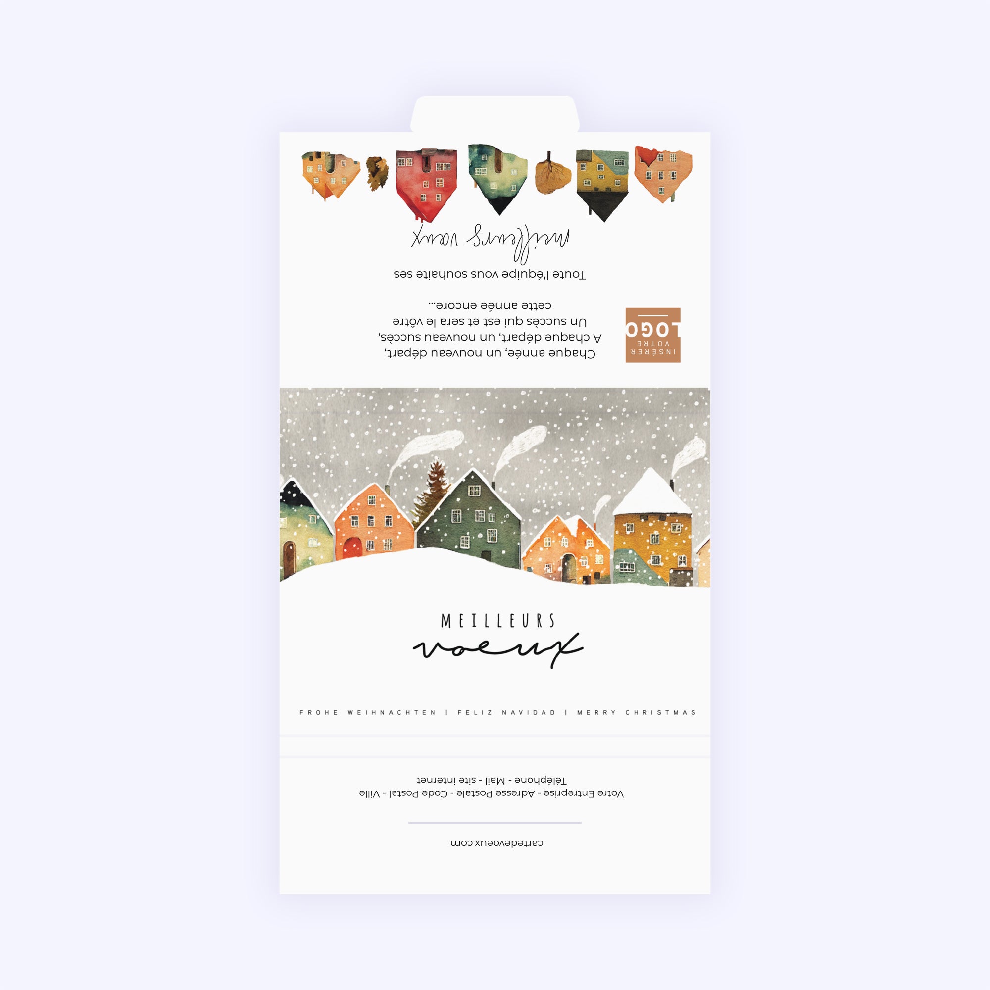 Let it Snow | Vœux professionnels • Carte chocolats • Chocolats photo N° 3