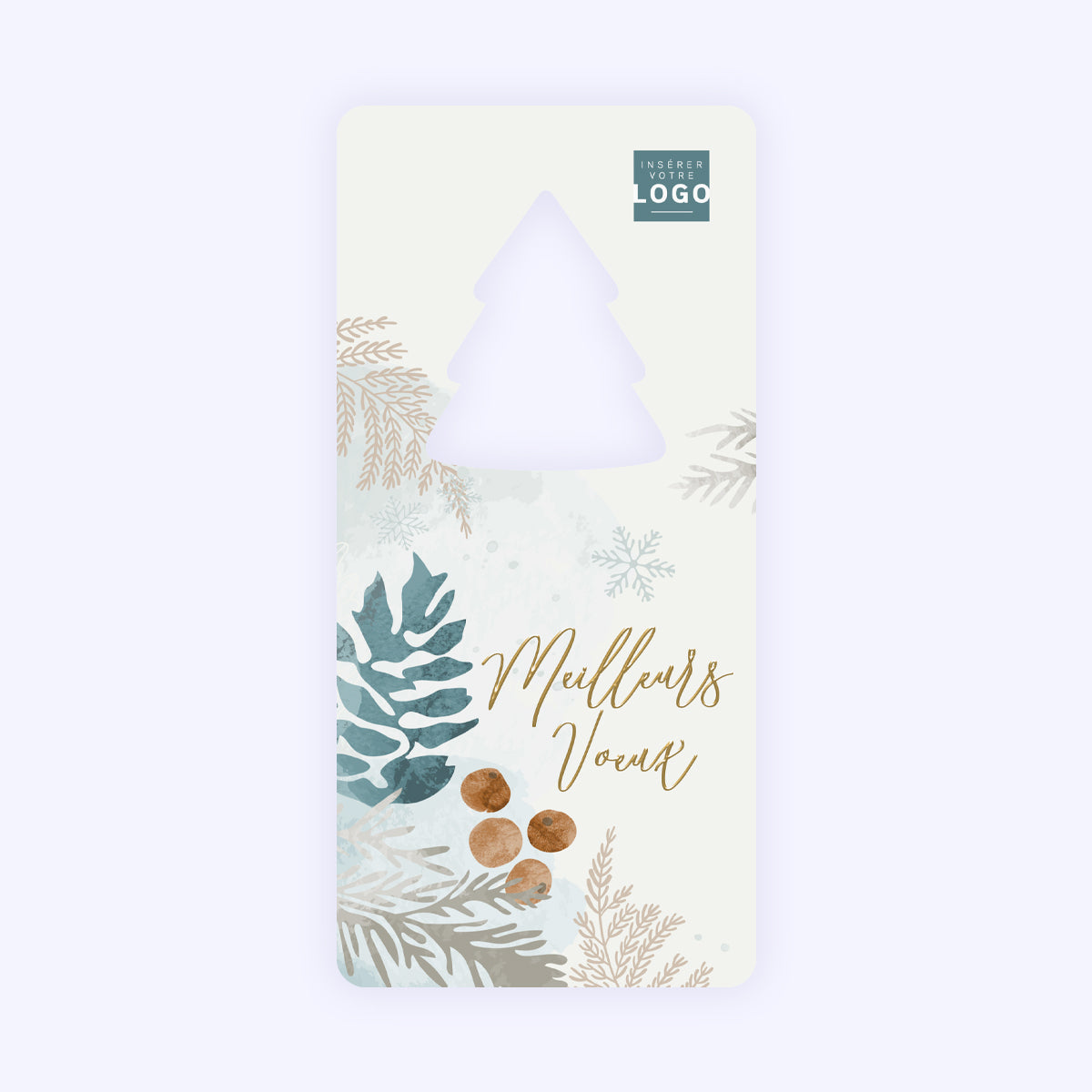 Cold Winter | Vœux professionnels • Carte premium photo N° 1