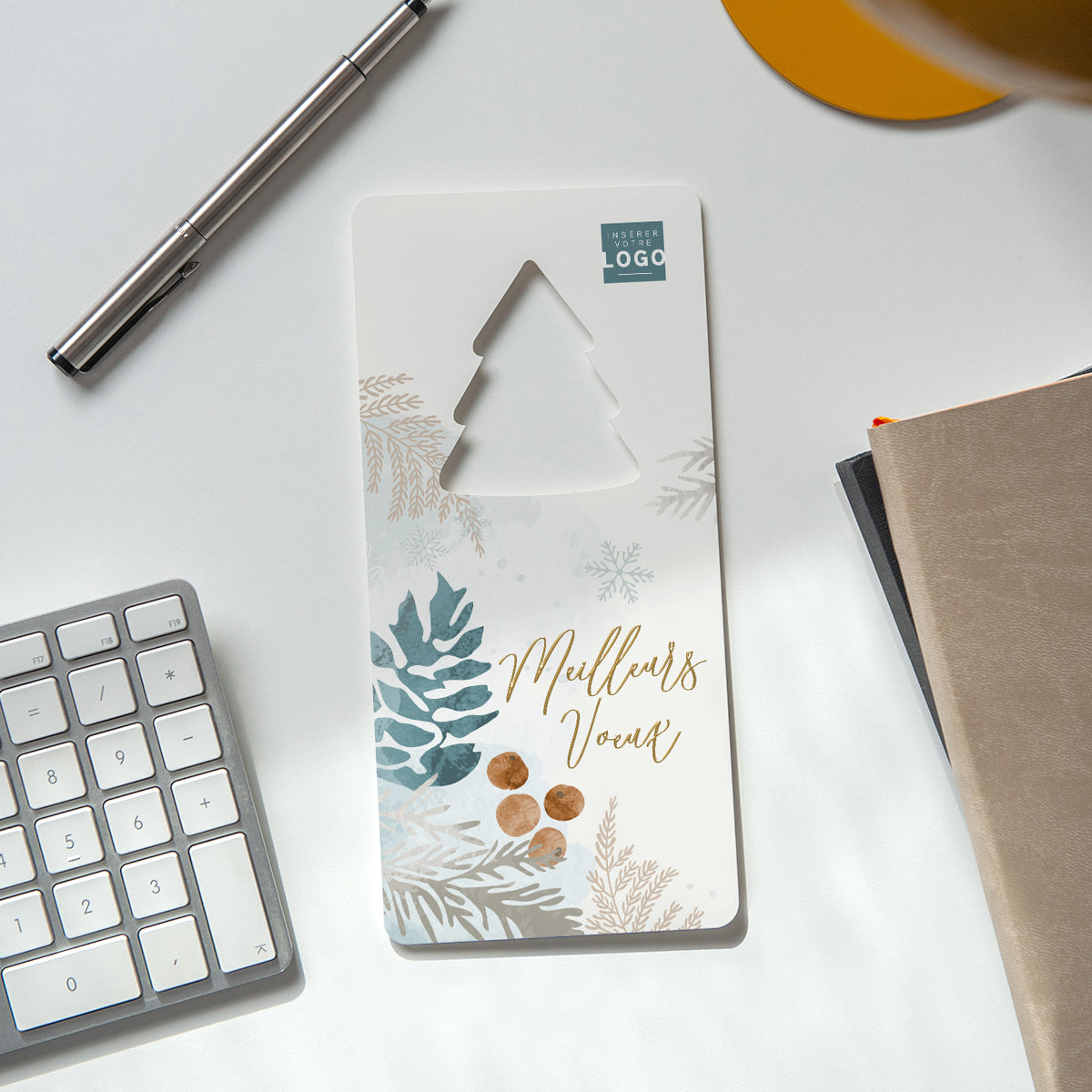 Cold Winter | Vœux professionnels • Carte premium photo N° 4