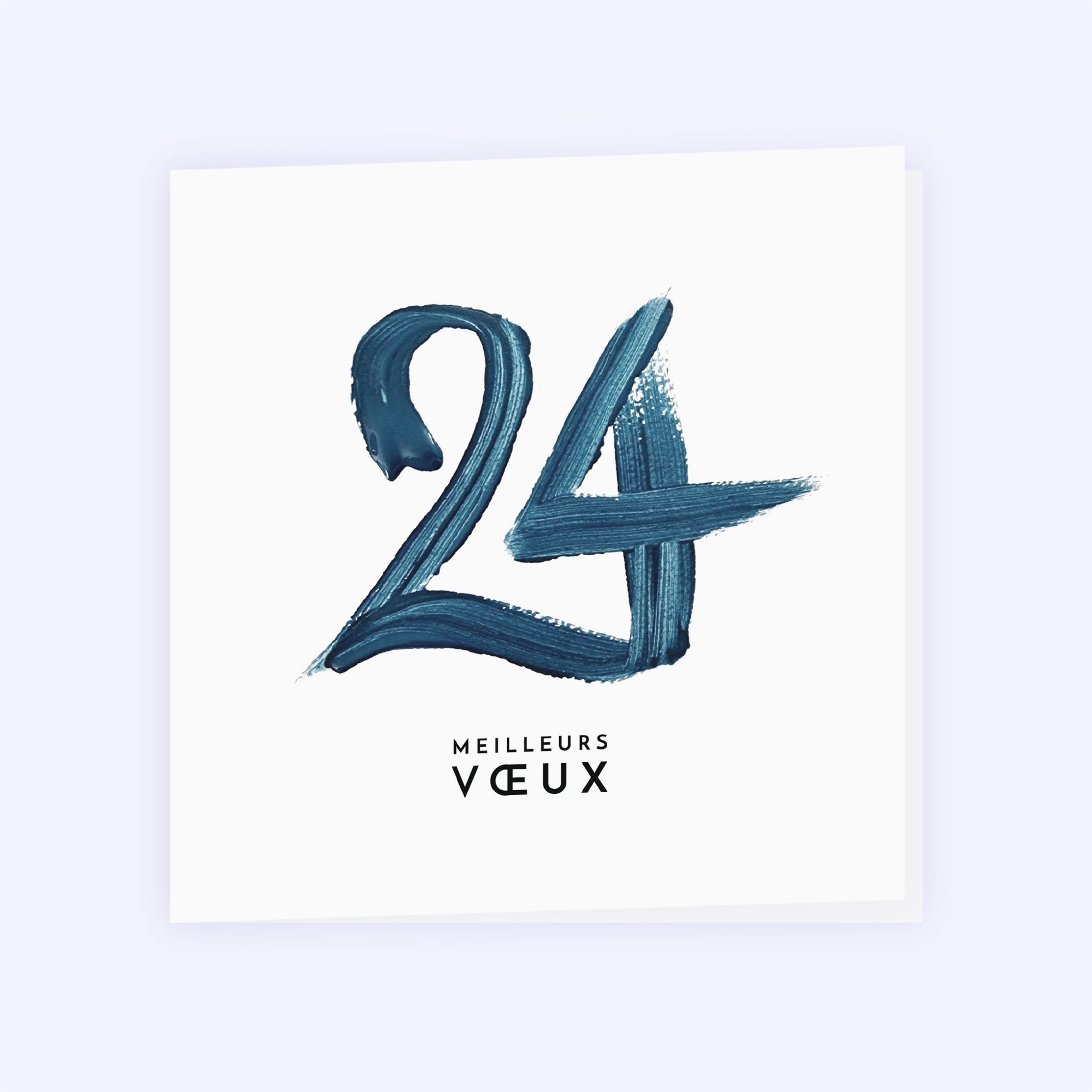 Gouache | Vœux professionnels • Carte de voeux photo N° 1