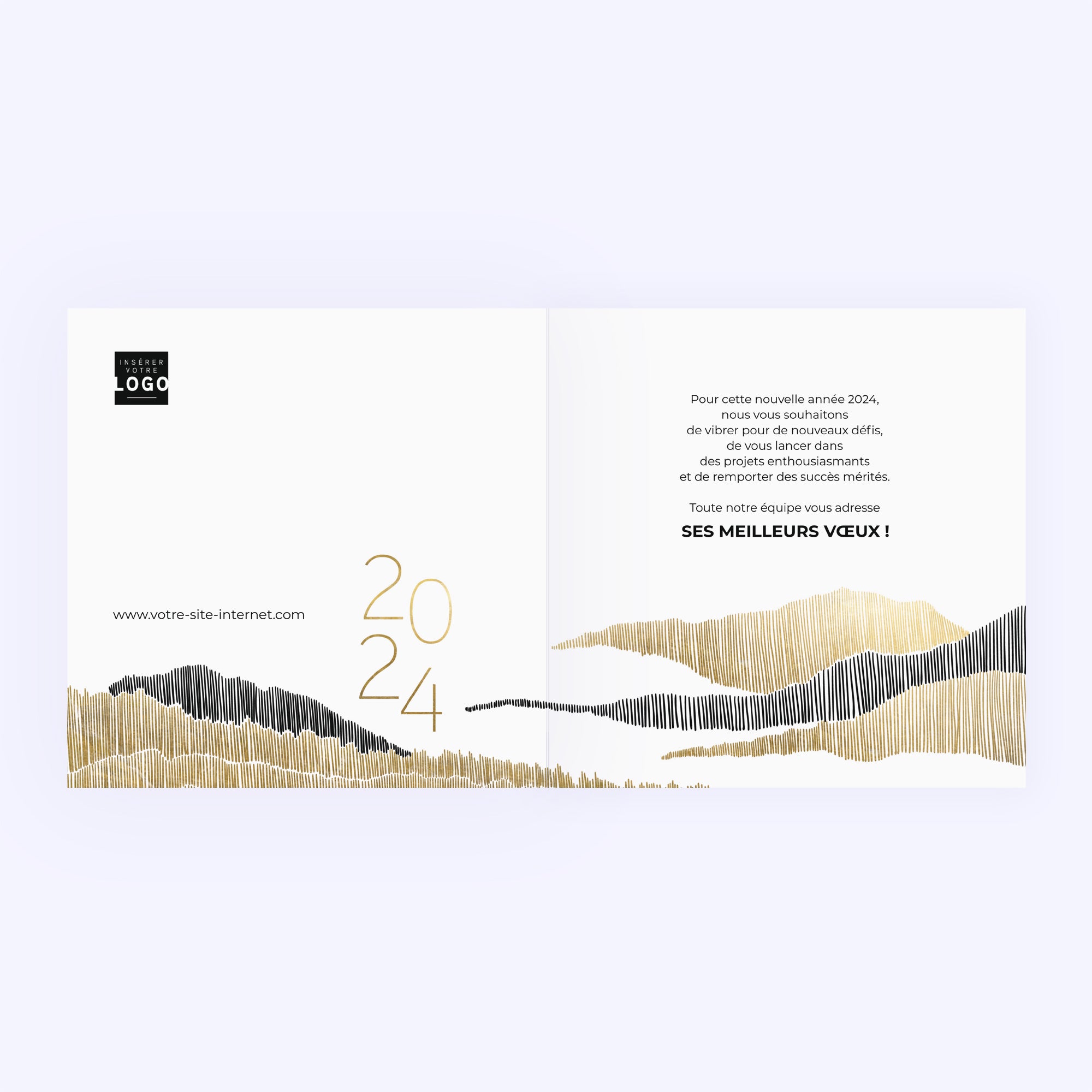Jolie Vallée | Vœux professionnels • Carte de voeux photo N° 2