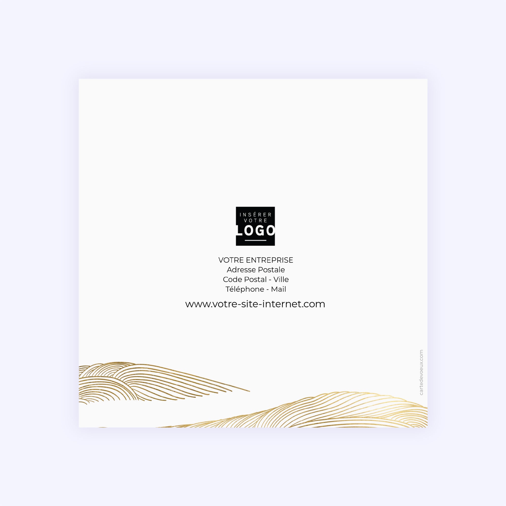 Reliefs | Vœux professionnels • Carte de voeux photo N° 3