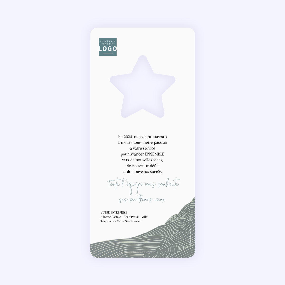 Couleurs Primaires | Vœux professionnels • Carte de voeux photo N° 2