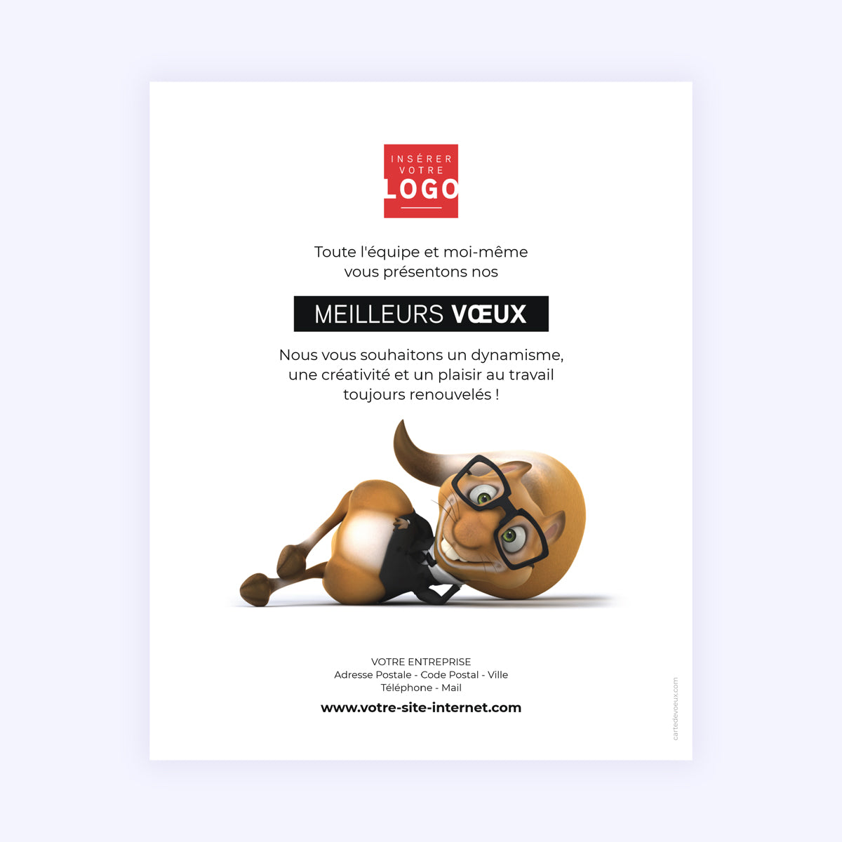 Squirrel | Vœux professionnels • Carte virtuelle photo N° 1