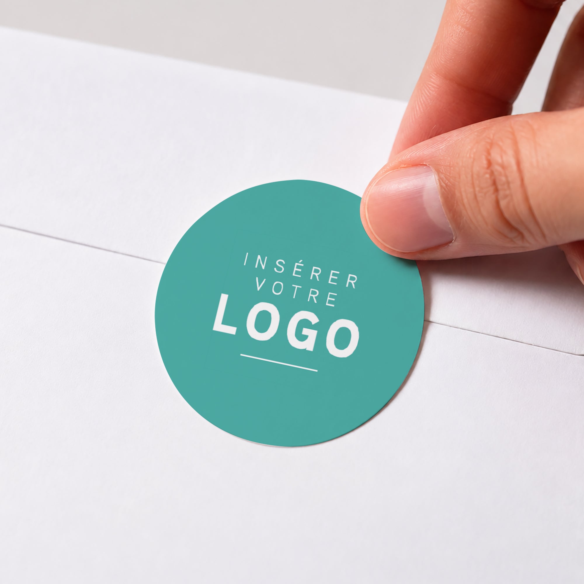 Smile | Vœux professionnels • Sticker • Rond photo N° 1