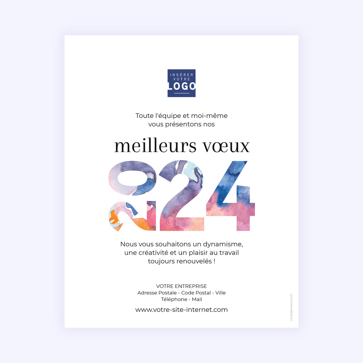 All Countries | Vœux professionnels • Carte virtuelle photo N° 1