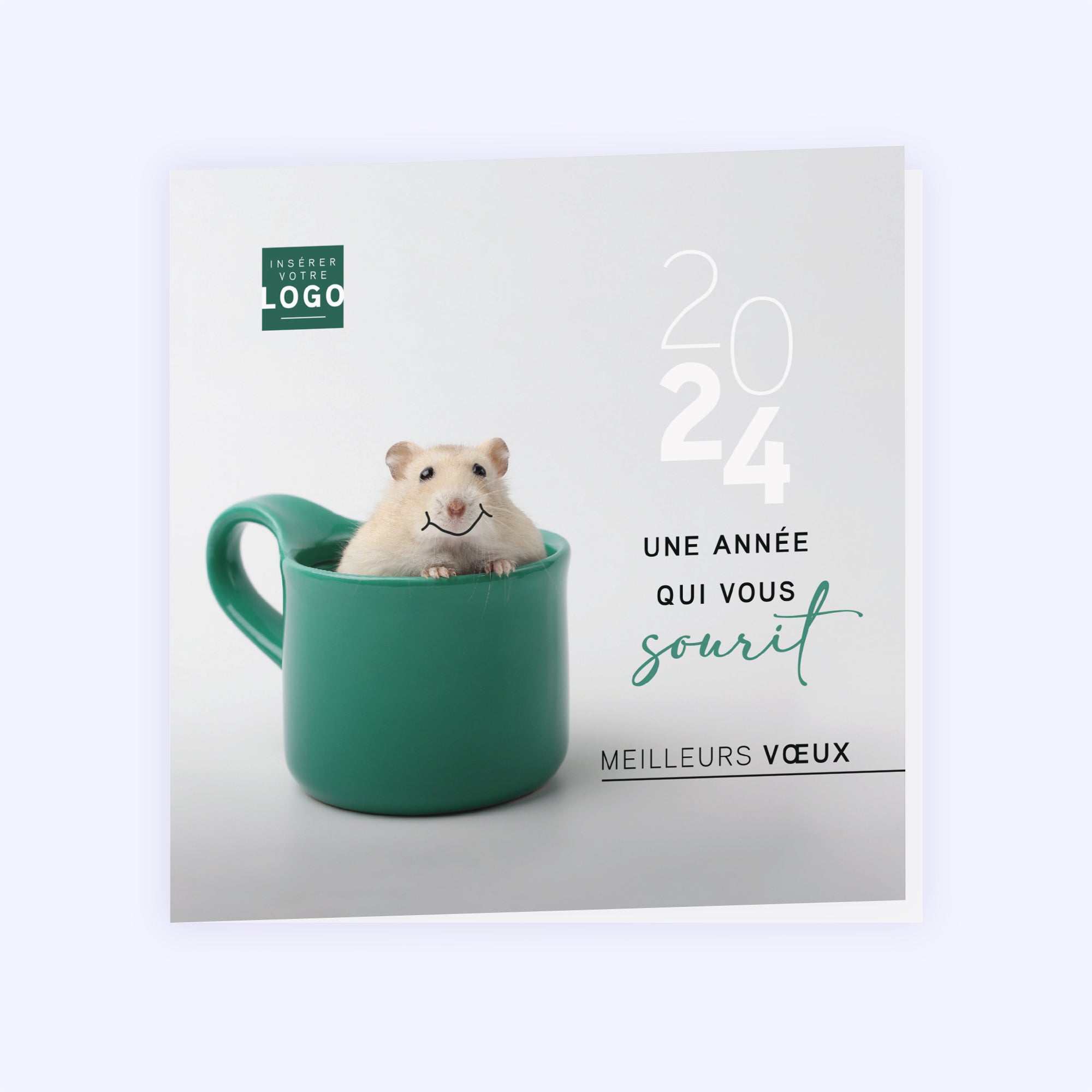 Mouse | Vœux professionnels • Carte de voeux photo N° 1