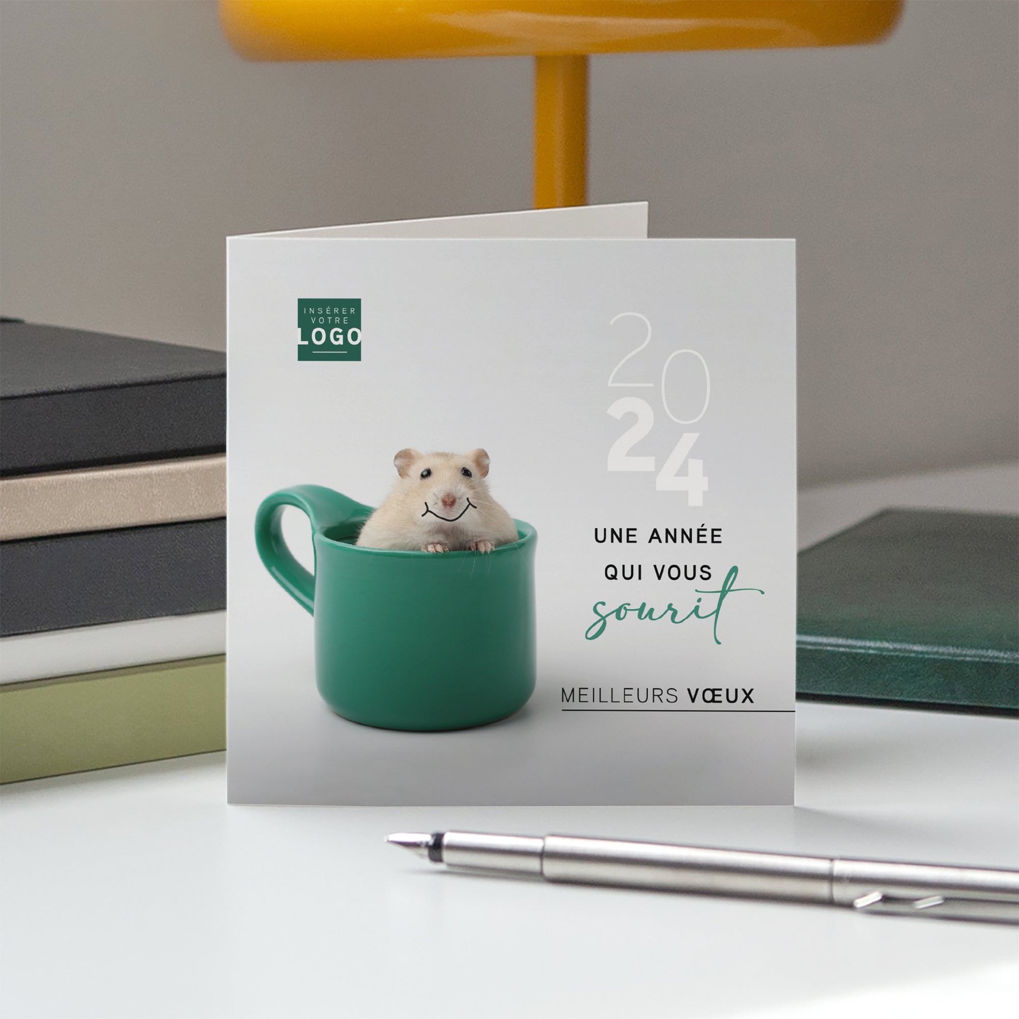 Mouse | Vœux professionnels • Carte de voeux photo N° 5