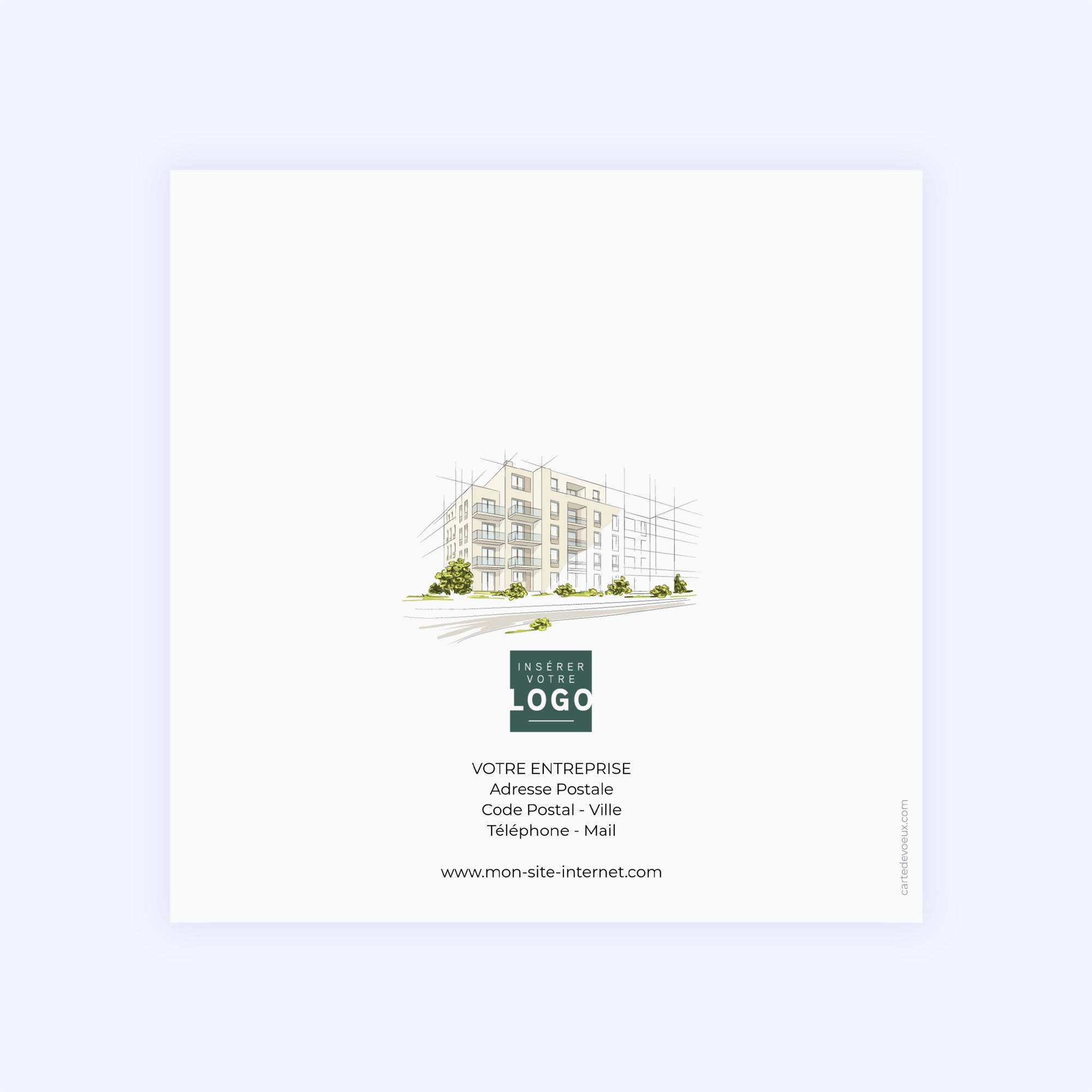 Grands Projets | Vœux professionnels • Carte de voeux photo N° 3