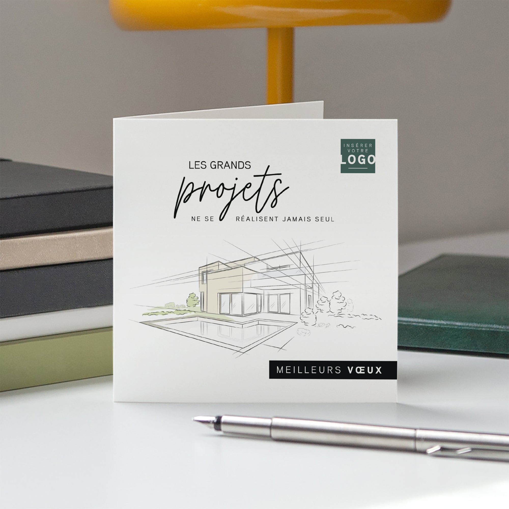 Grands Projets | Vœux professionnels • Carte de voeux photo N° 5