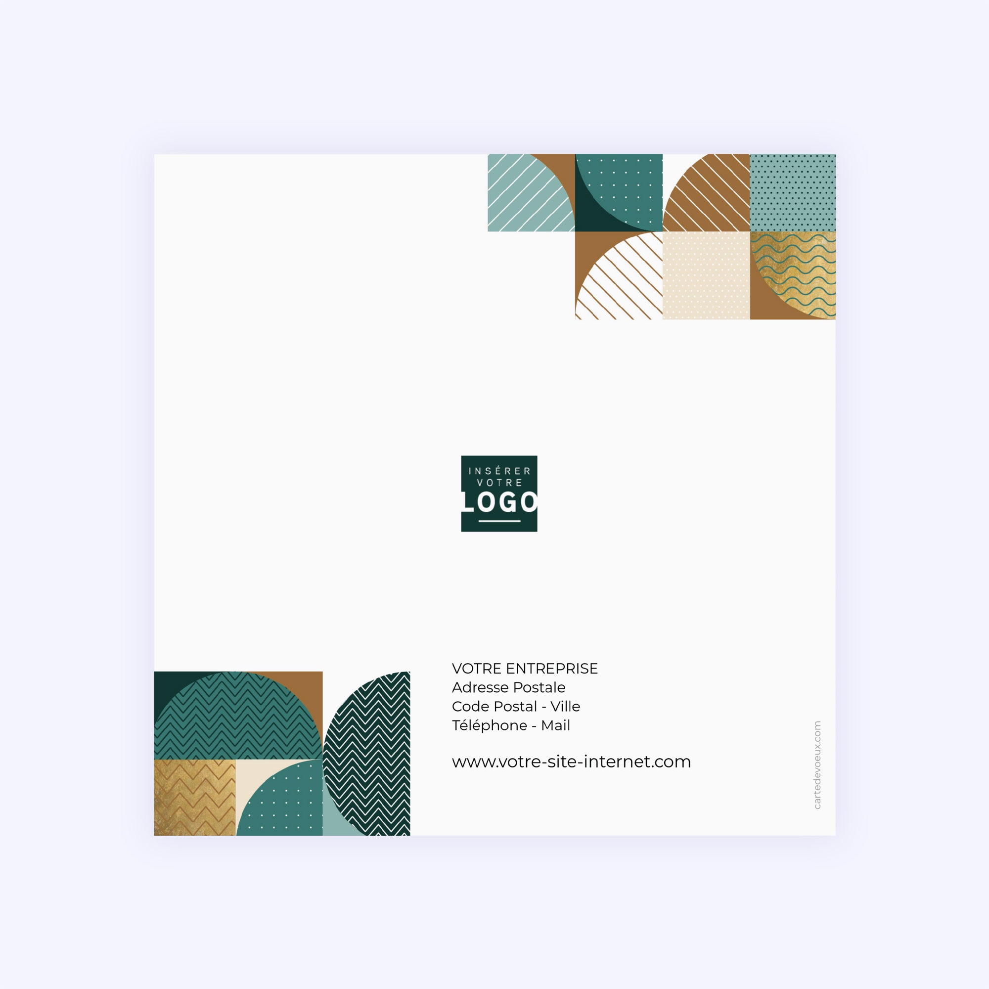 Trompe-l'oeil | Vœux professionnels • Carte de voeux photo N° 3