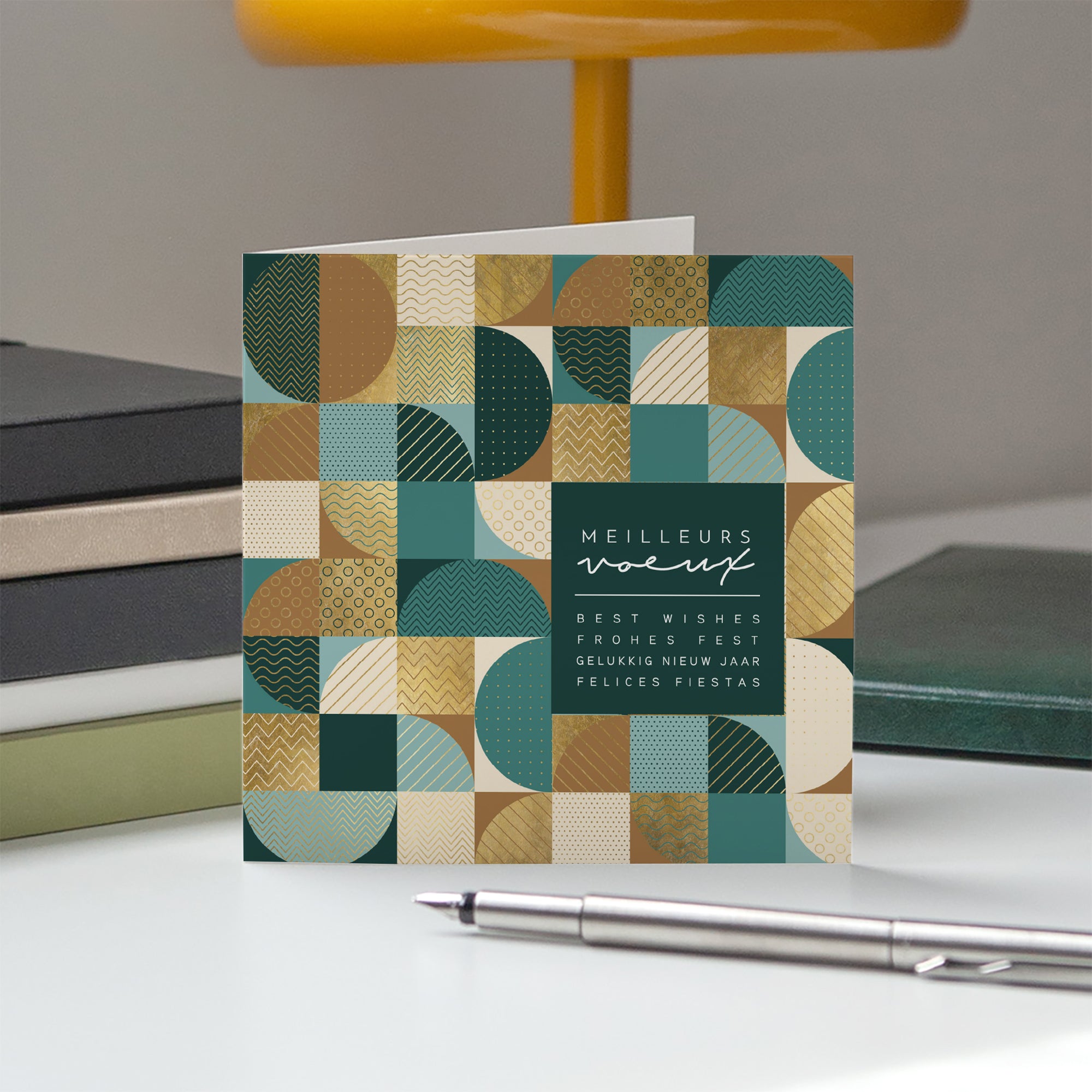 Trompe-l'oeil | Vœux professionnels • Carte de voeux photo N° 5