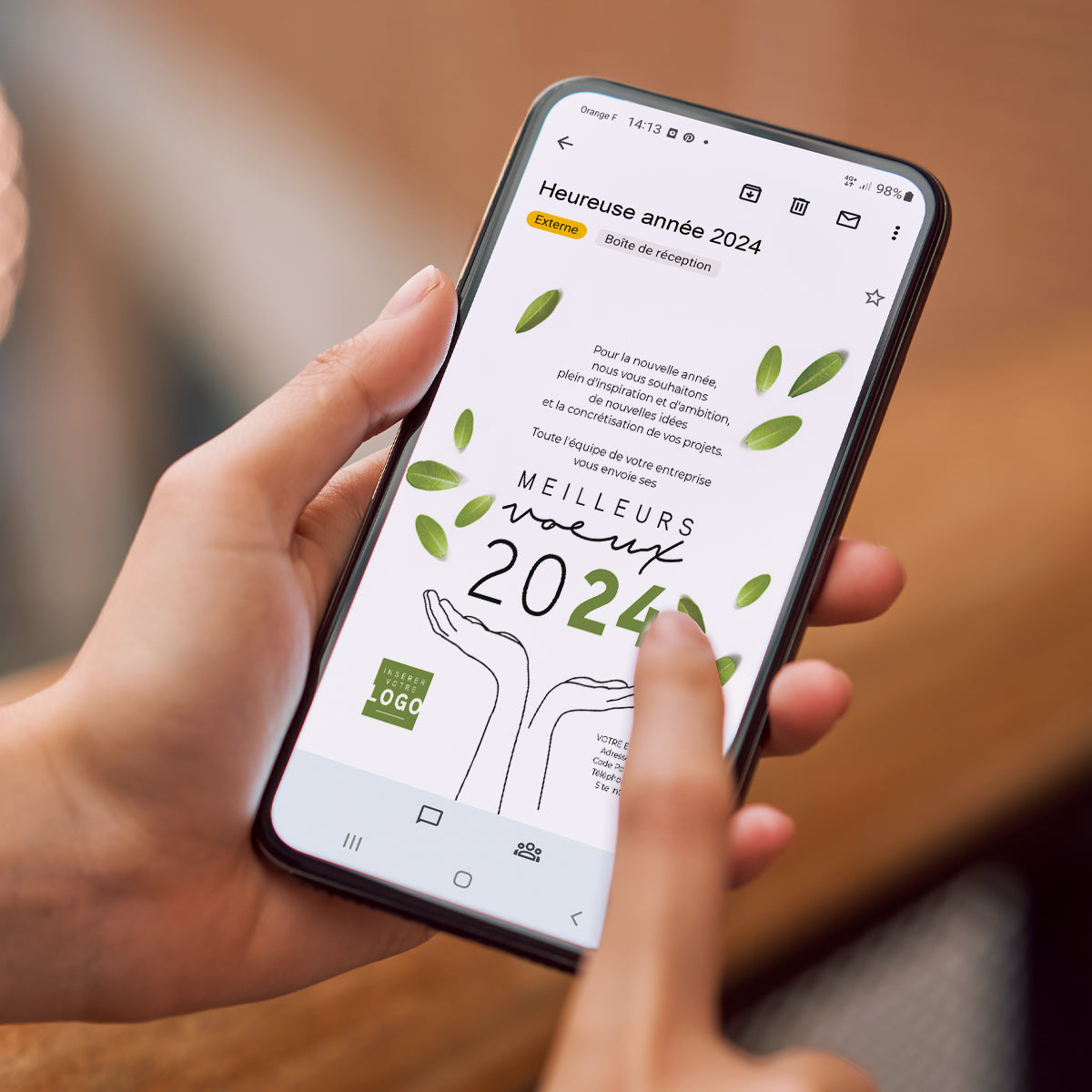 Préservons la Nature | Vœux professionnels • Carte virtuelle photo N° 2