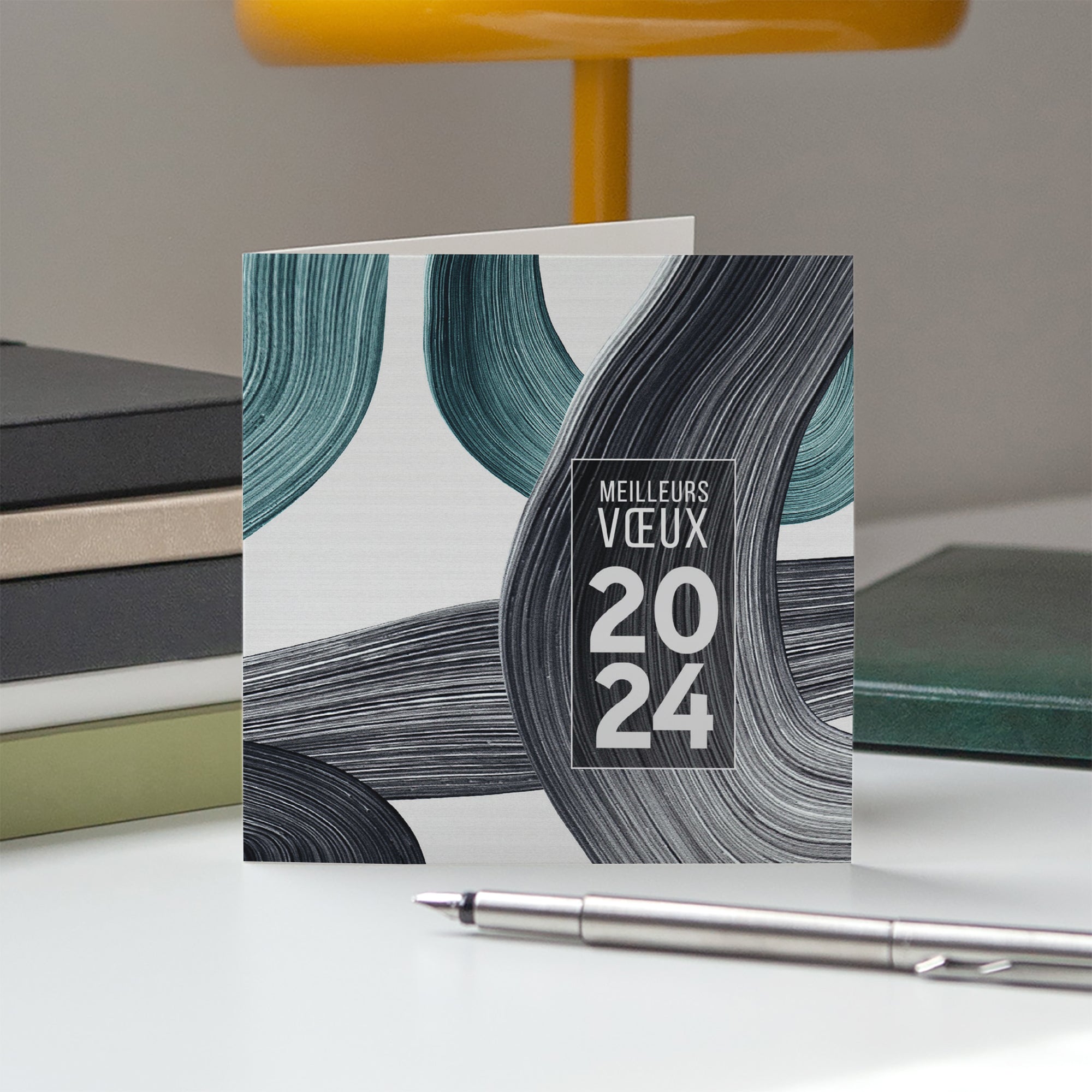 Brush | Vœux professionnels • Carte de voeux photo N° 5