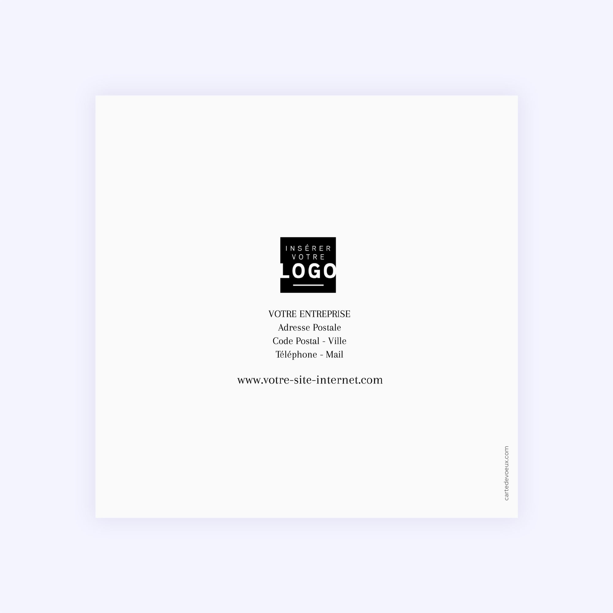 Grande Dame | Vœux professionnels • Carte premium photo N° 3