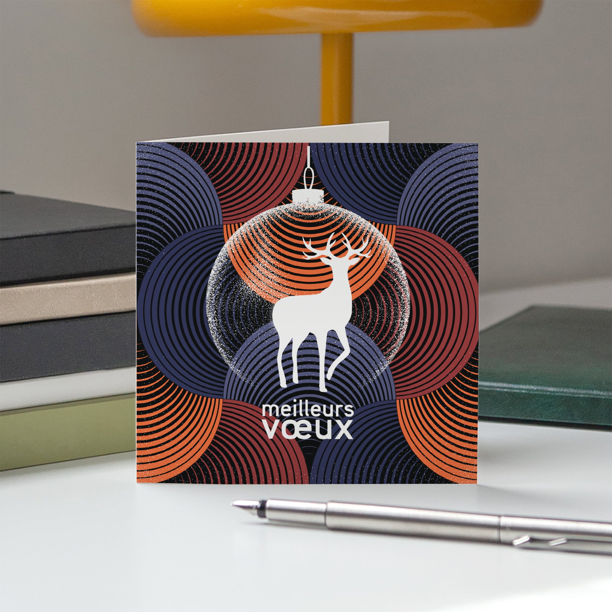 Renne graphique 2 | Vœux professionnels • Carte de voeux photo N° 5