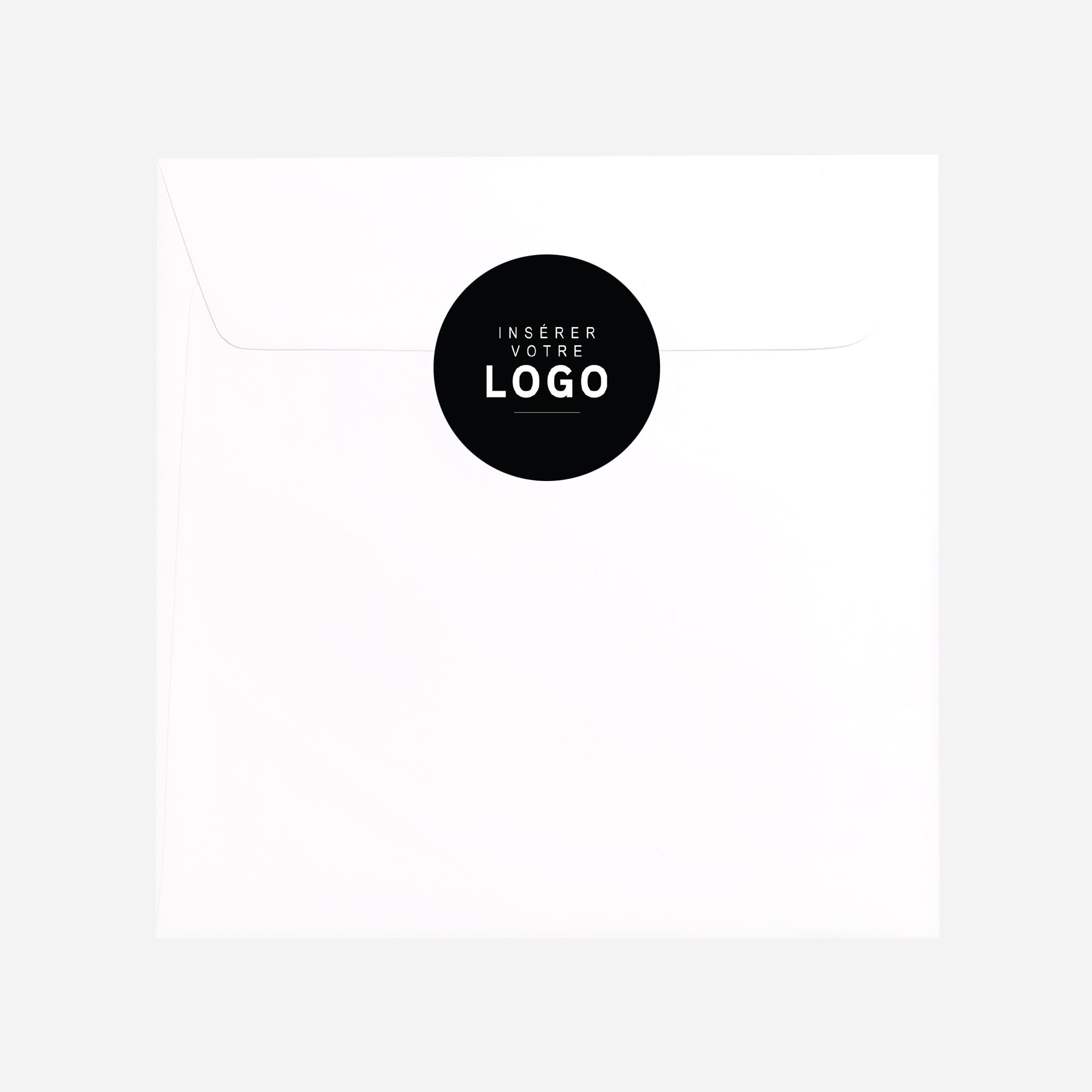 Graphique Style | Vœux professionnels • Sticker • Rond photo N° 3