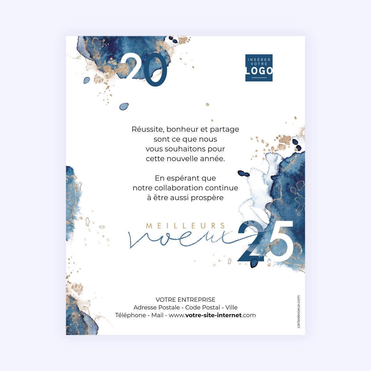 Poussière d'étoile | Vœux professionnels • Carte virtuelle • eCard Image photo N° 1