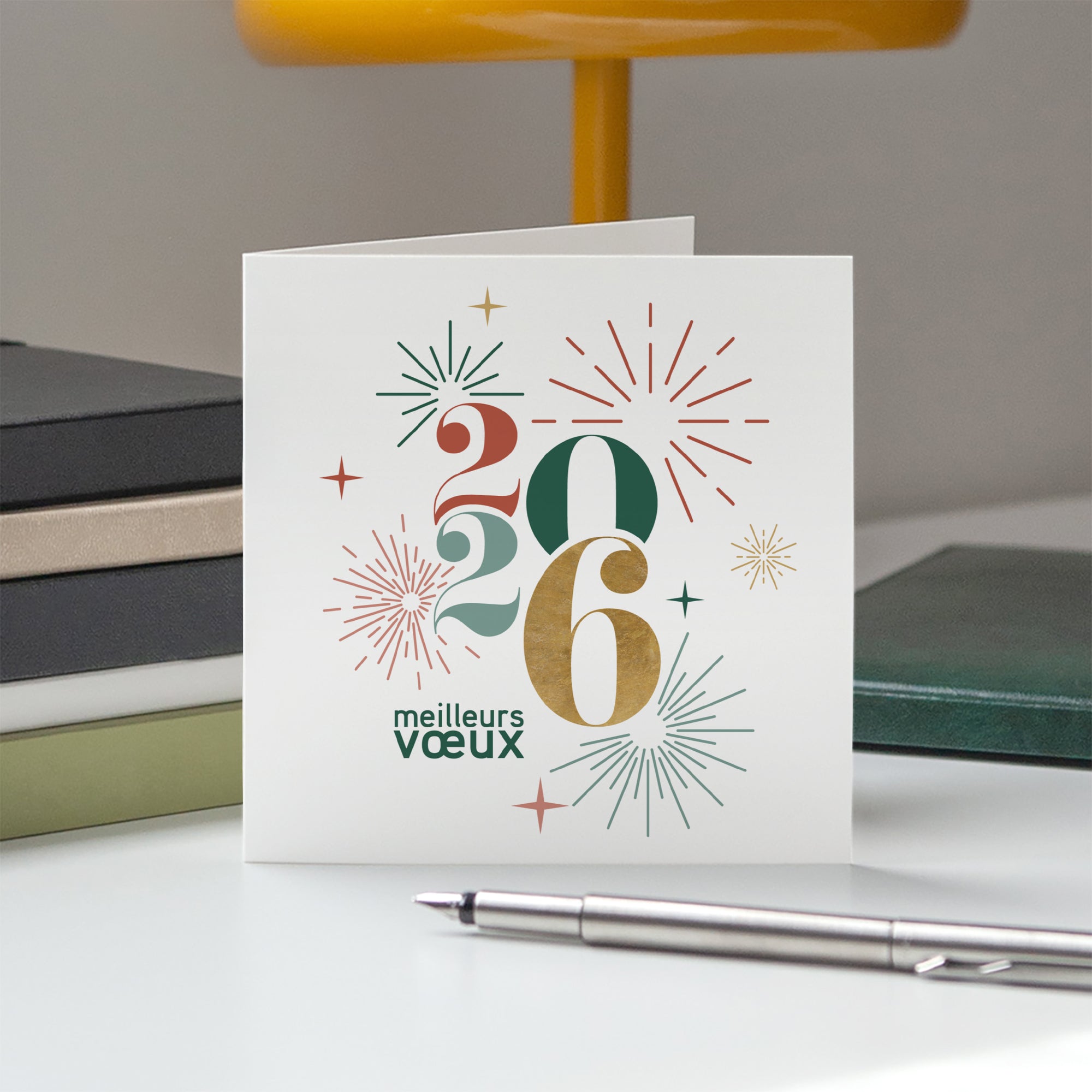 Cap sur l’Exceptionnel | Vœux professionnels • Carte de voeux • Carré double photo N° 5