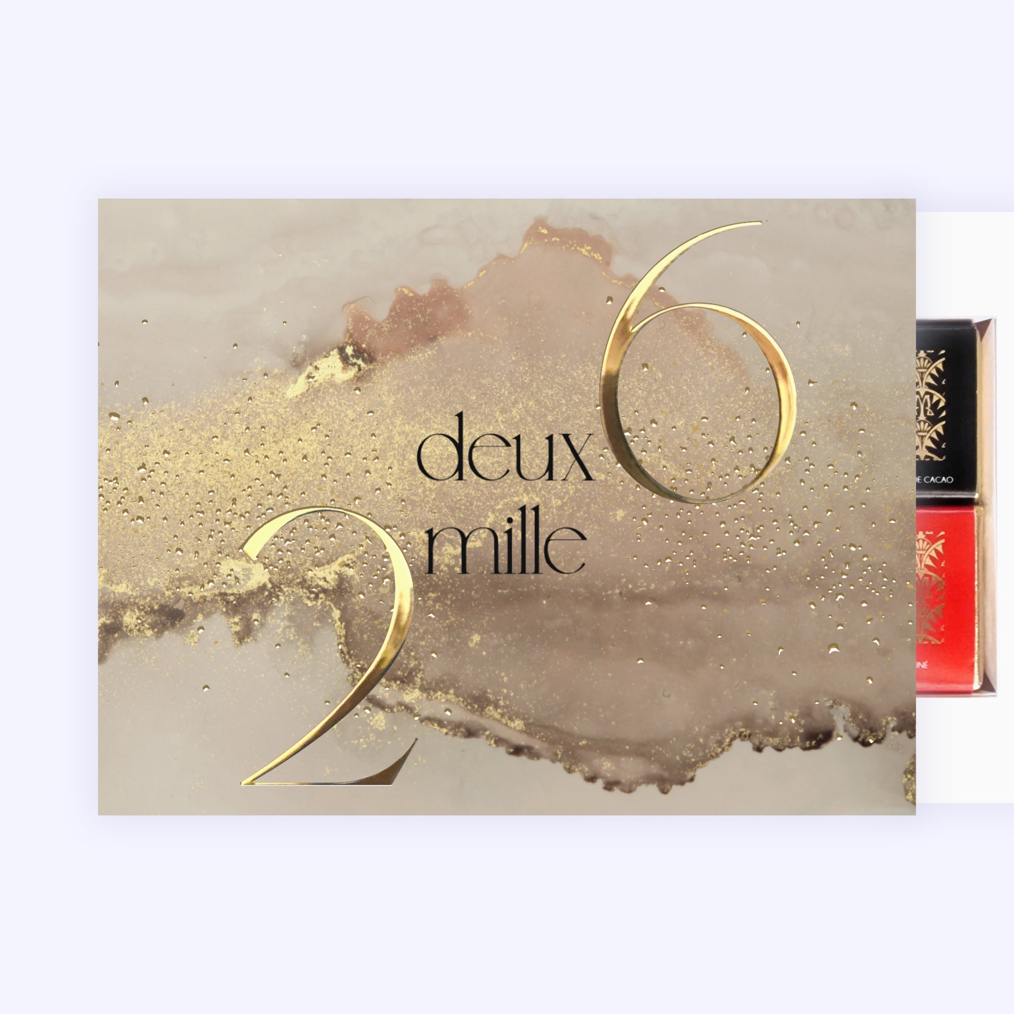 Pigments d’Or | Vœux professionnels • Carte chocolats • Maxim's de Paris photo N° 1